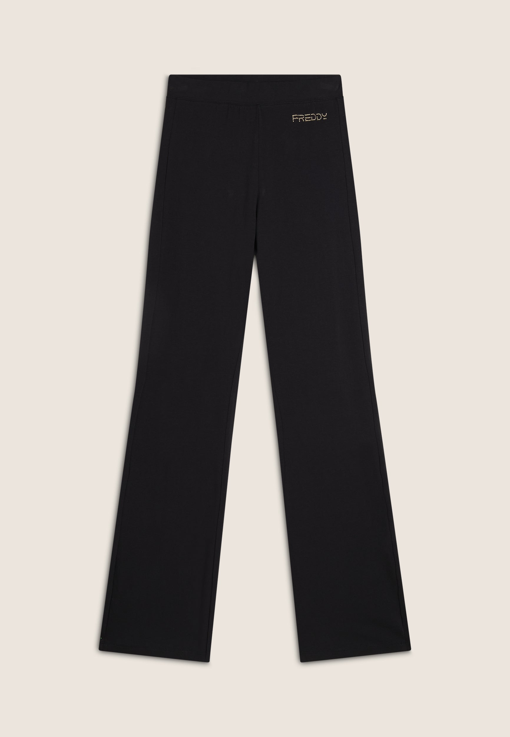 freddy-legging-regular-flare-en-jersey-perles-dor-es image 5