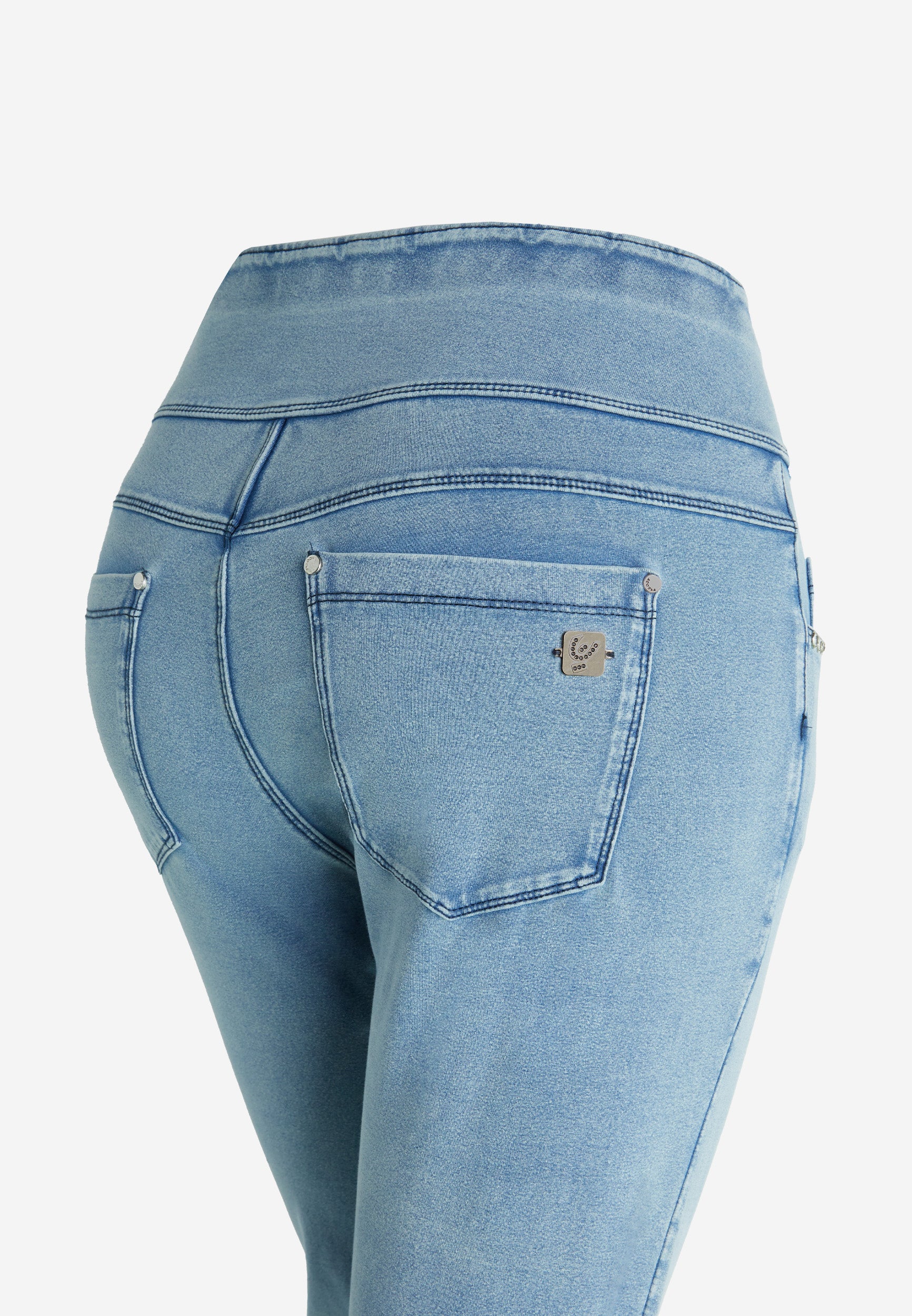 pantalon-freddy-n-o-w-skinny-taille-haute-jersey-denim image 8