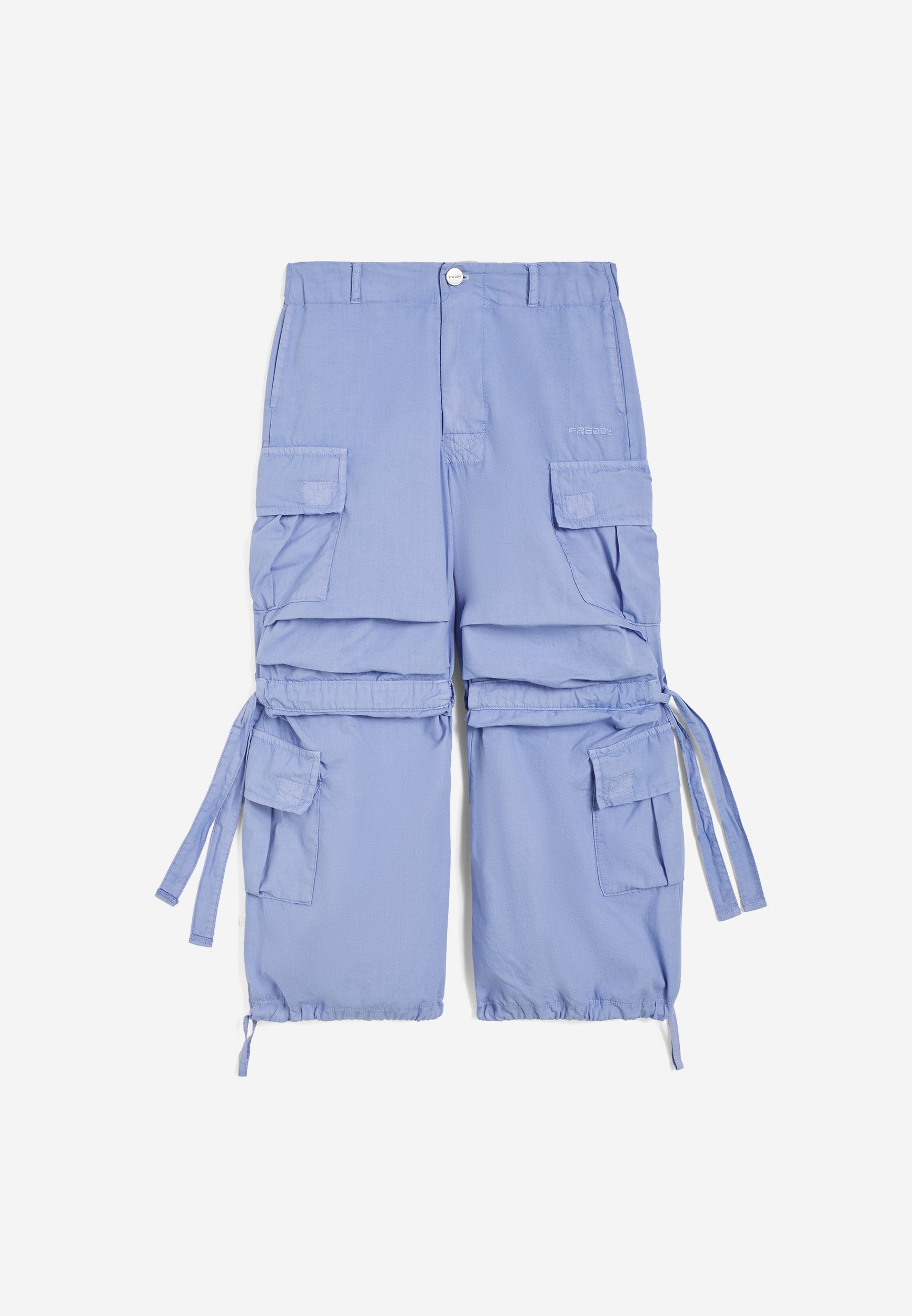 freddy-pantalon-cargo-fille-coton-parachute-y2k image 7