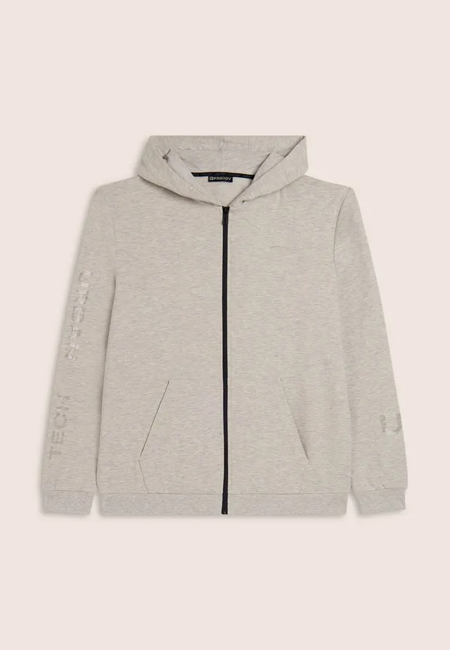 freddy-sweat-m-lang-full-zip-capuche-effet-brillant image 1