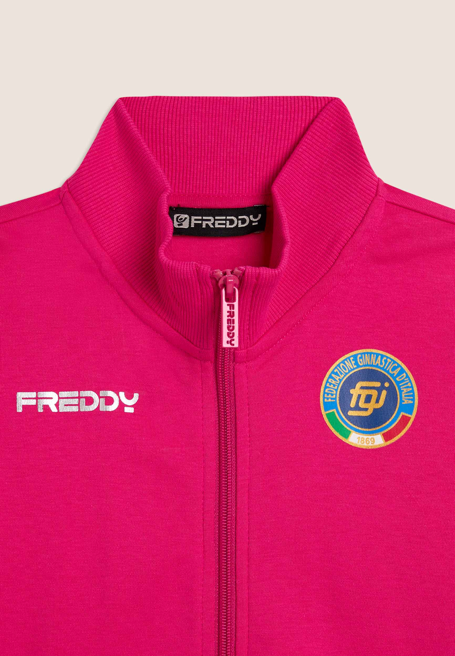 freddy-fgi-surv-tement-fille-zip-col-haut-merchandise-officiel image 5