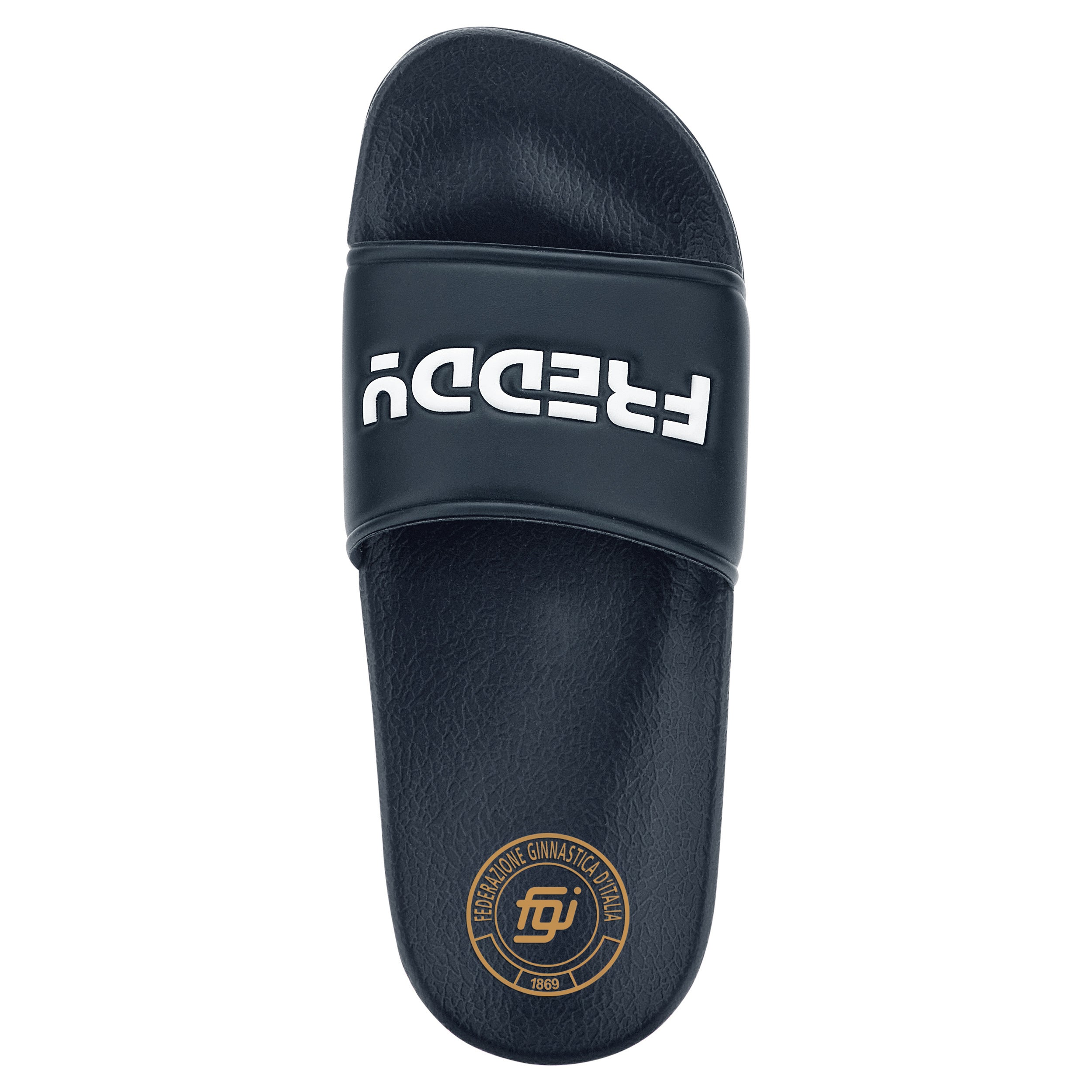 freddy-slider-fgi-logo-oro-claquettes-unisexe image 3