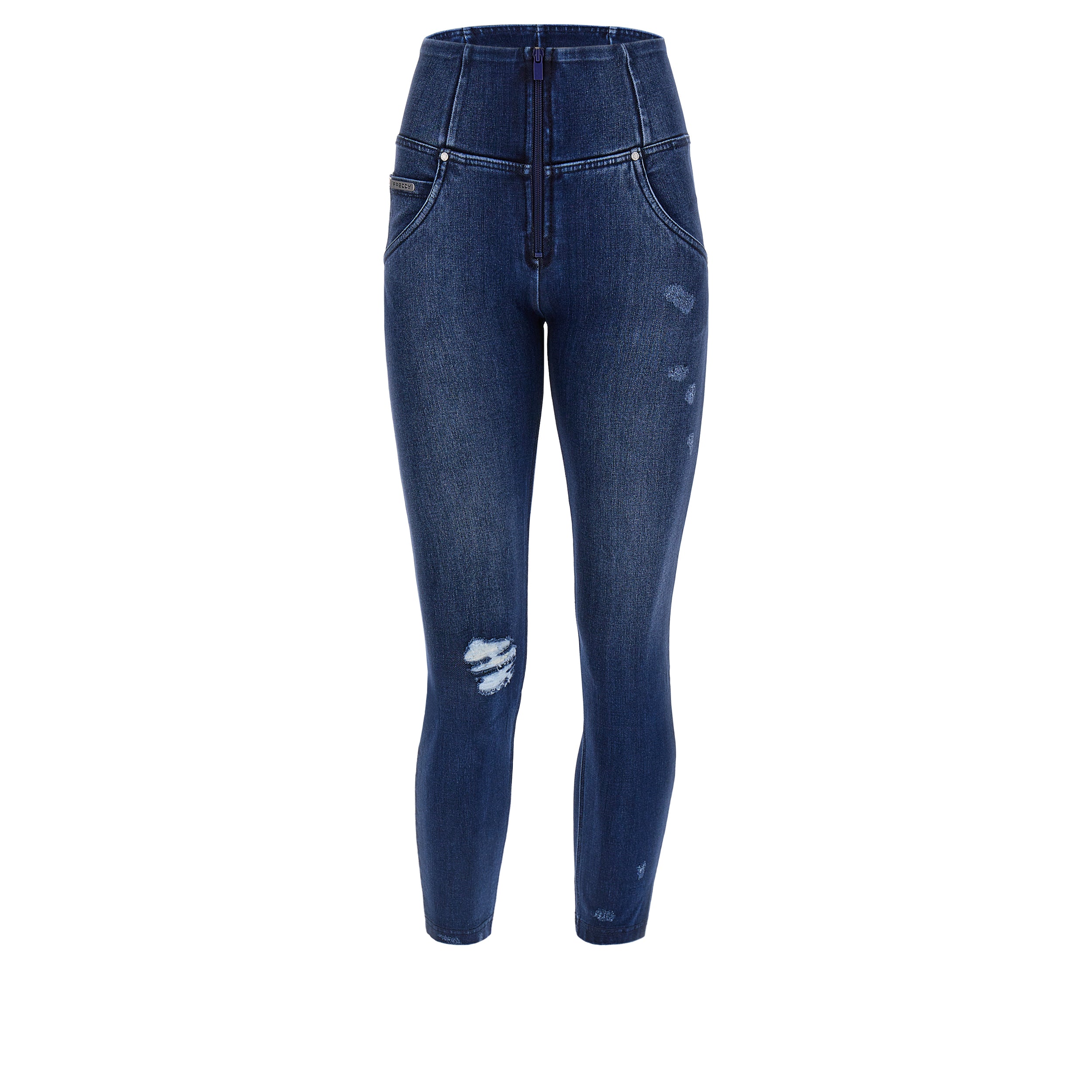 freddy-wr-up-7-8-superskinny-vita-alta-strappi-jean-push-up-distressed image 2