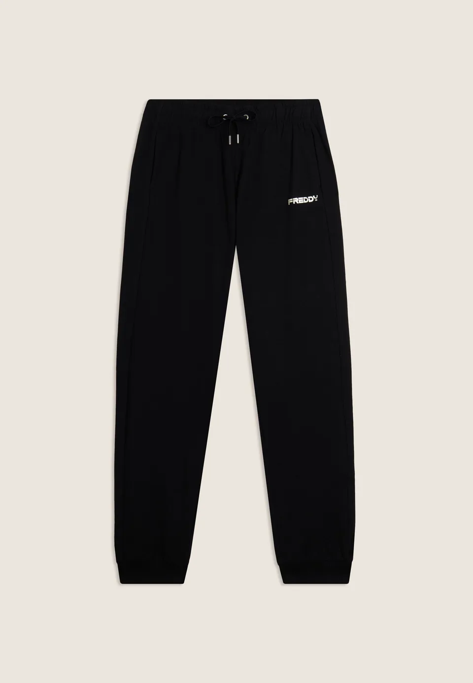freddy-pantalon-jogging-comfort-fit-coton-stretch-poignets image 1