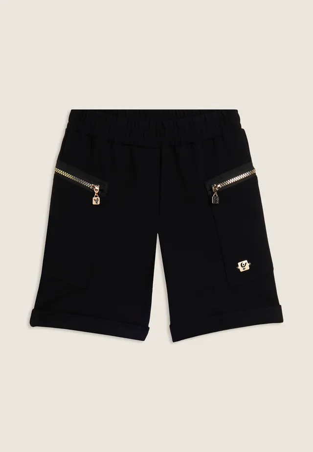 short-junior-fille-freddy-zip-dor-revers-mi-cuisse image 1