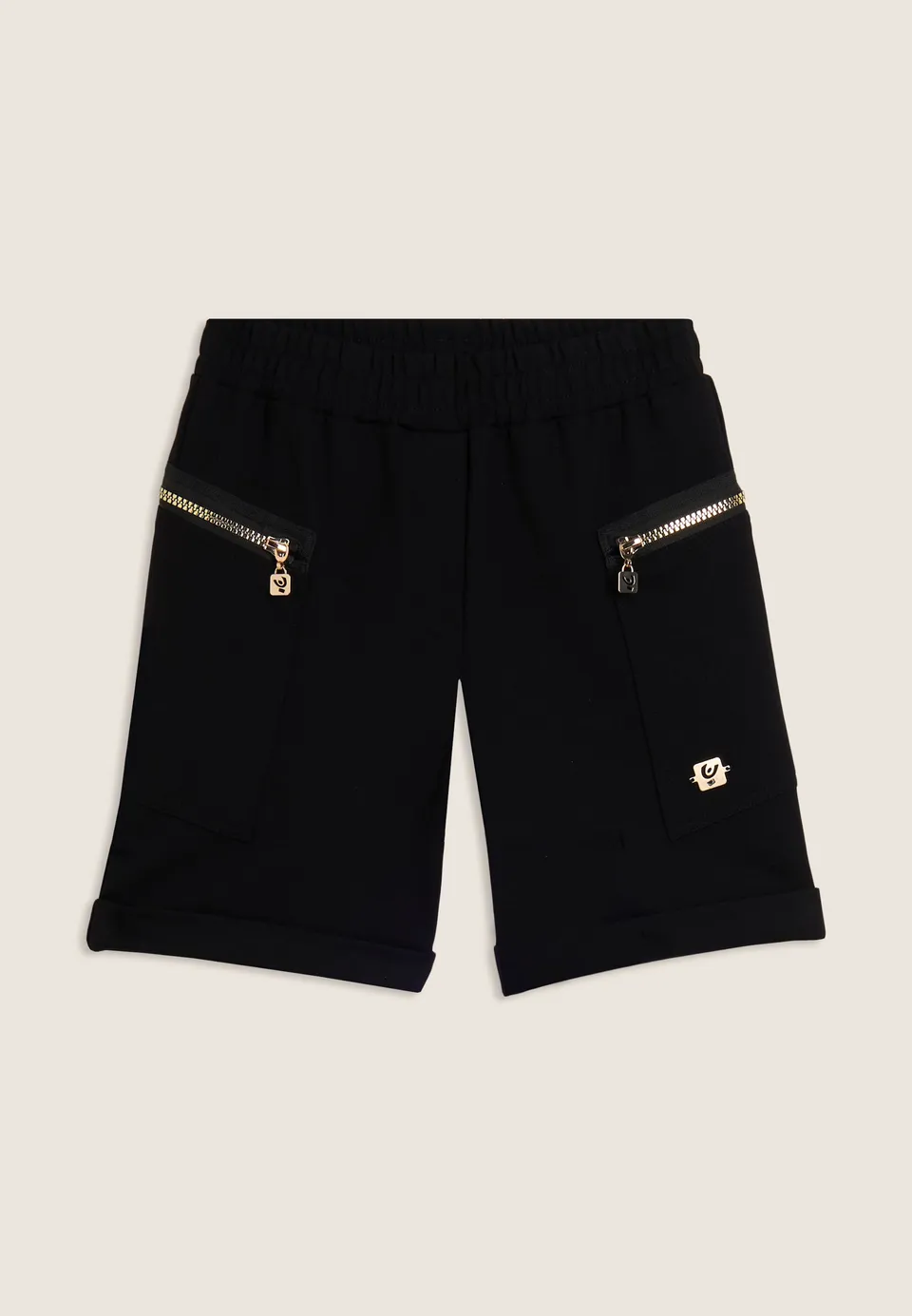 short-junior-fille-freddy-zip-dor-revers-mi-cuisse image 1