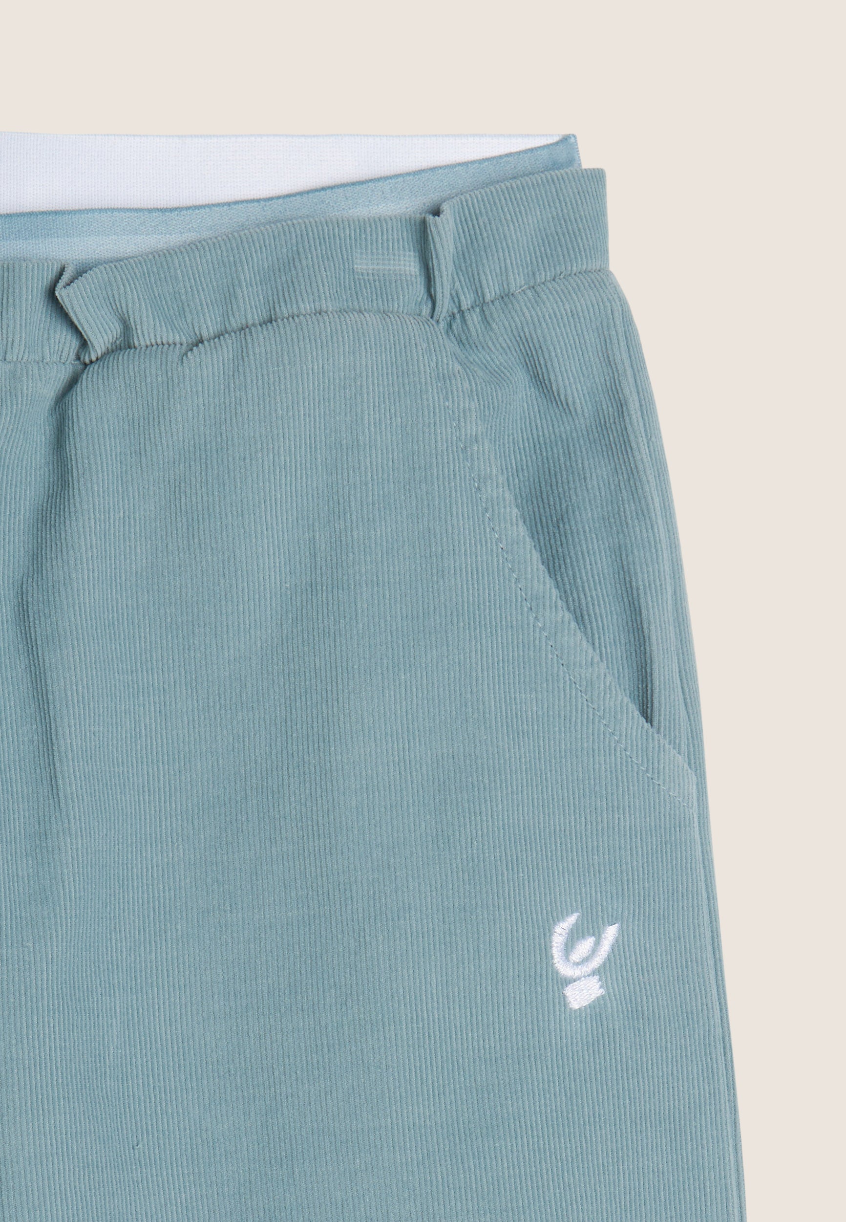 freddy-pantalon-fille-velours-c-tel-taille-lastique-jacquard image 3