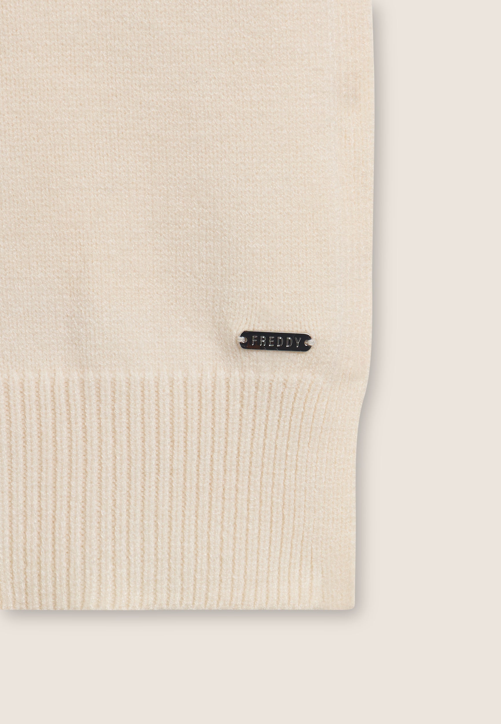 freddy-sciarpa-in-maglia-a-coste-con-logo-freddy-sciarpa-185-cm image 8