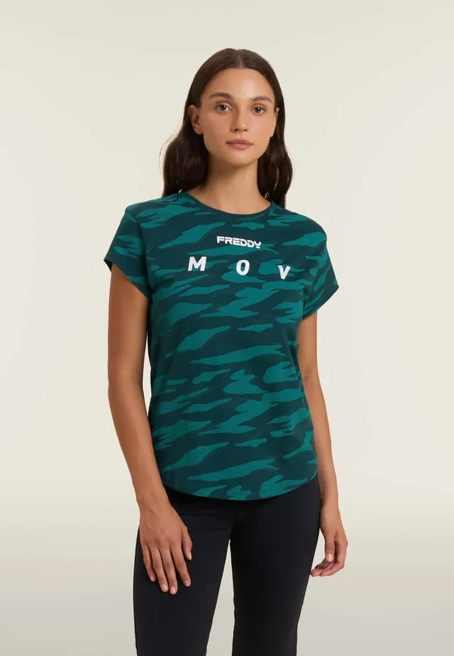 freddy-t-shirt-camouflage-manches-ailettes image 1
