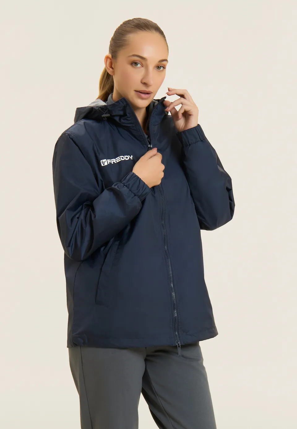 freddy-veste-imperm-able-unisexe-capuche-r-glable-et-zip-double-curseur image 1