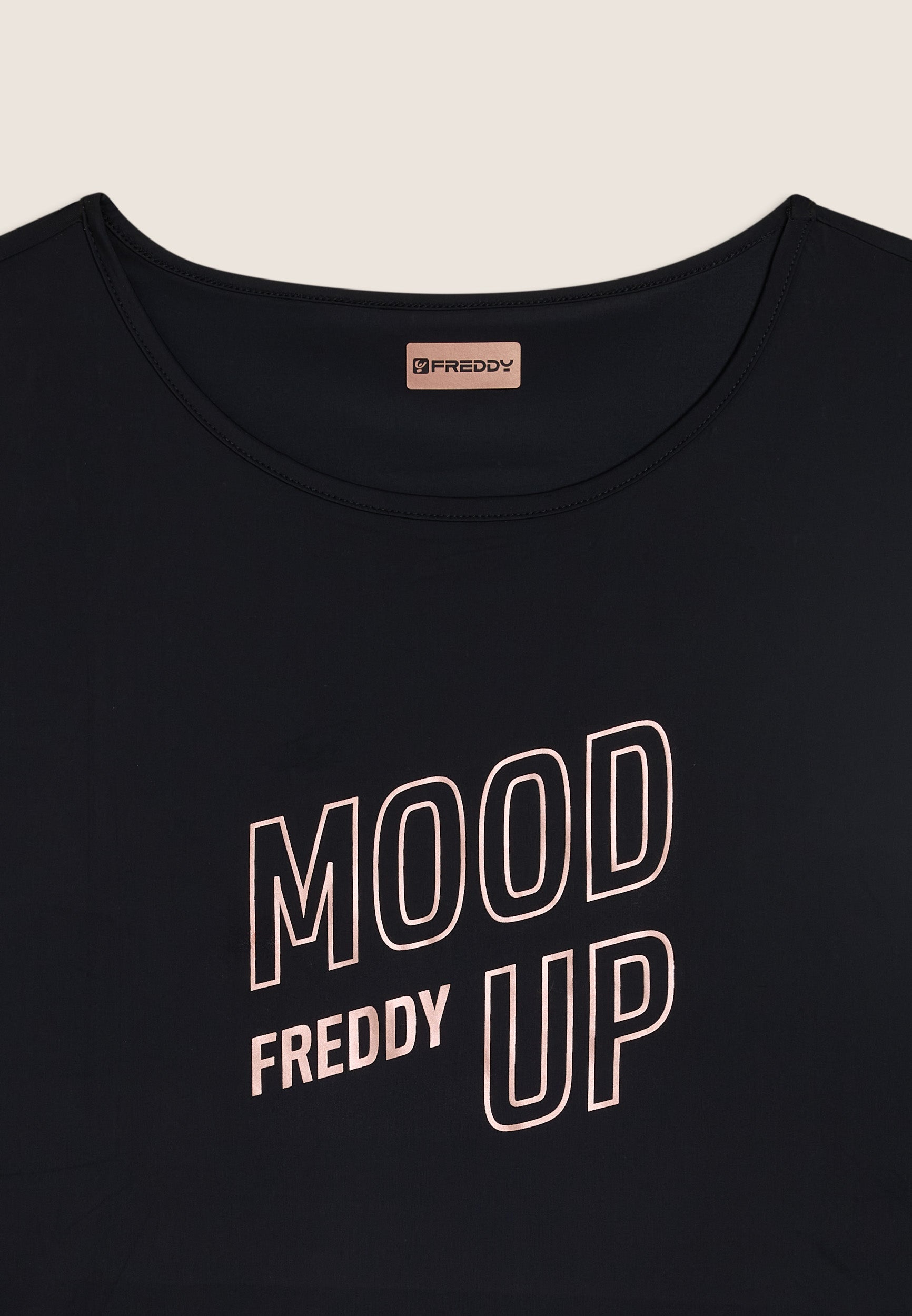freddy-t-shirt-cropped-mood-up-jersey-technique-femme image 3