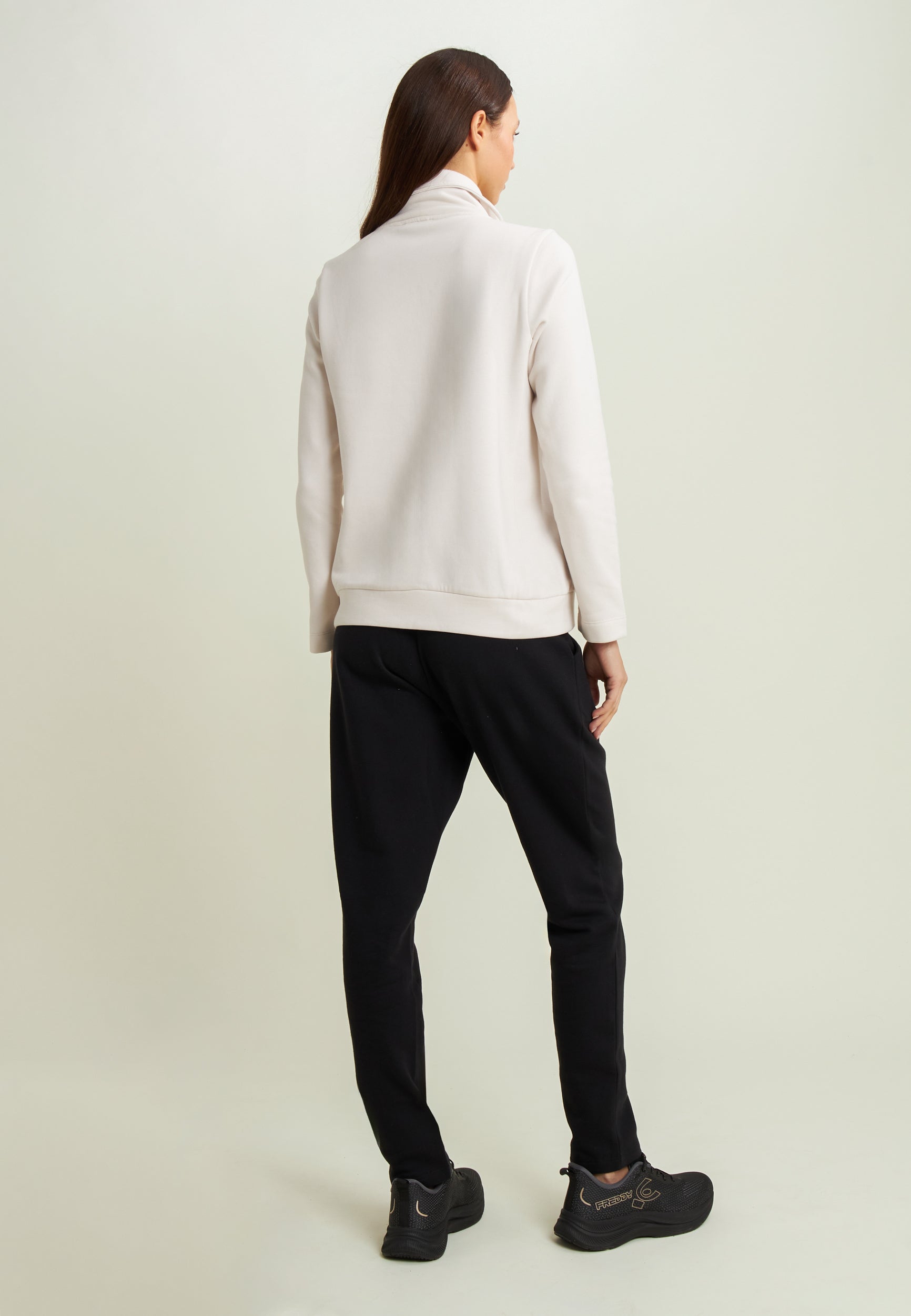 freddy-wr-up-surv-tement-femme-col-haut-full-zip-avec-inscription-strass-inspire image 3