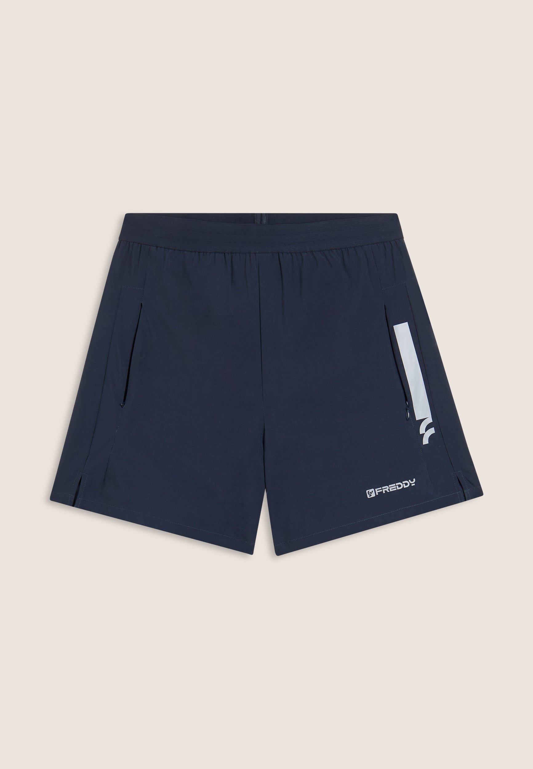 short-slim-homme-freddy-mi-cuisse-fentes-lat-rales-zips image 5