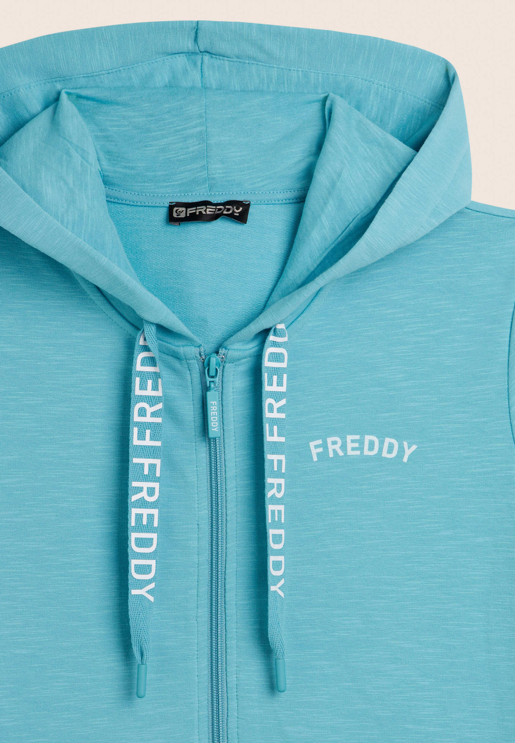 freddy-sweat-zipp-capuche-en-french-terry-flamm-regular-fit image 8