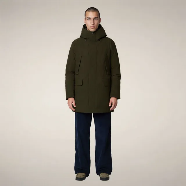 save-the-duck-parka-homme-wilson-vert-fonc image 1