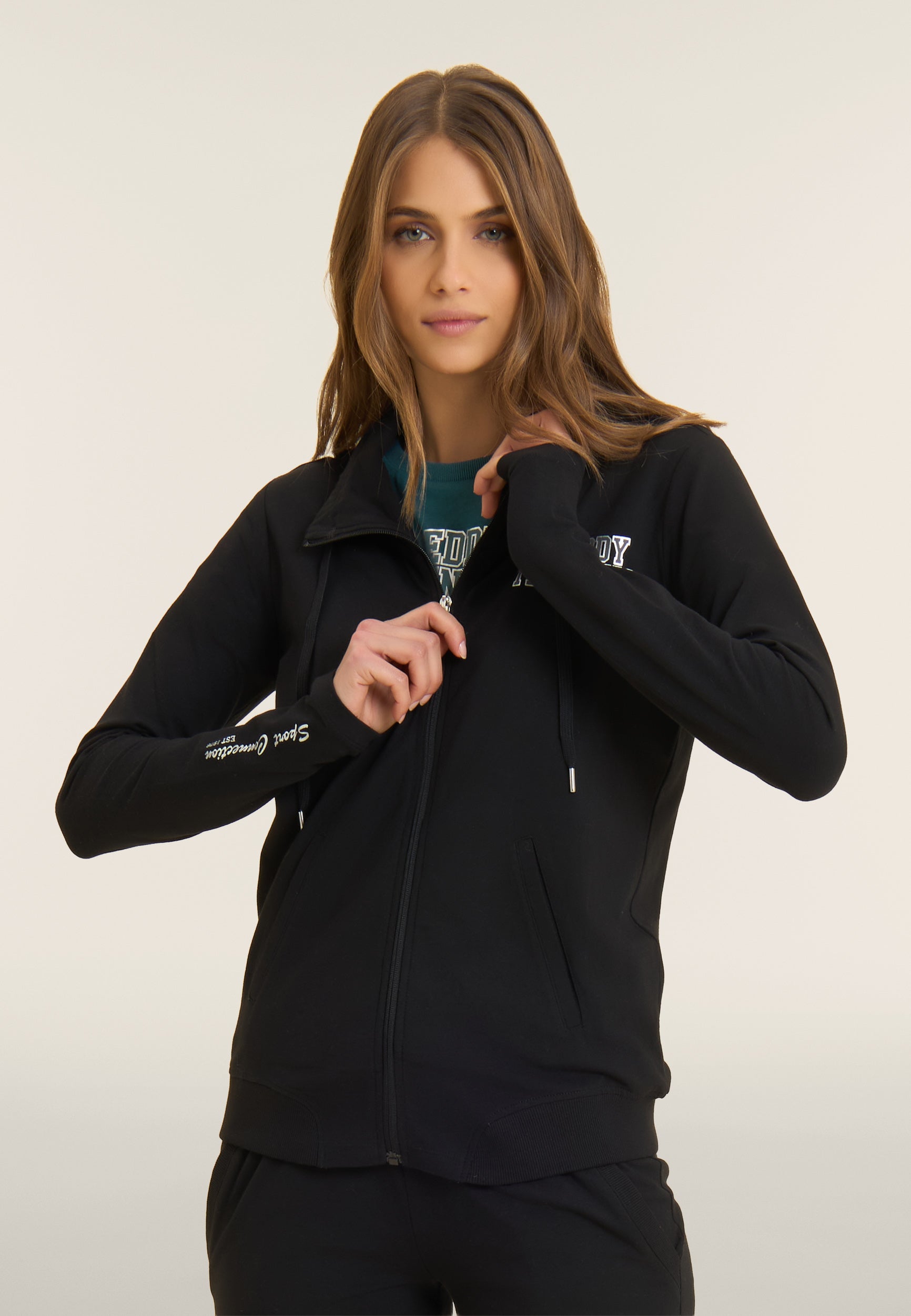 freddy-sweat-full-zip-col-haut-heavy-jersey-d-tails-silver image 8