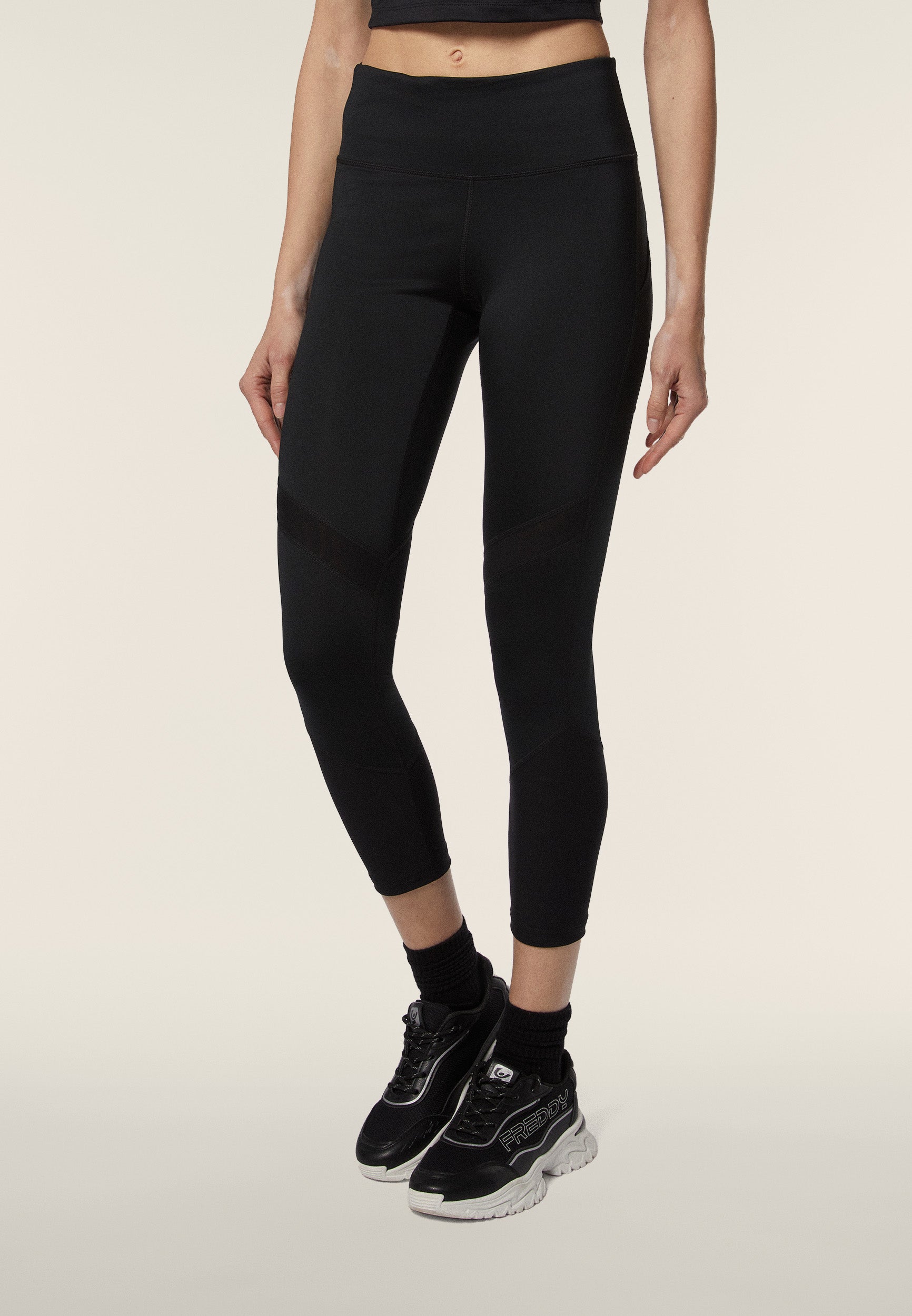 freddy-leggings-superfit-7-8-recycl-inserts-mesh-noir image 1