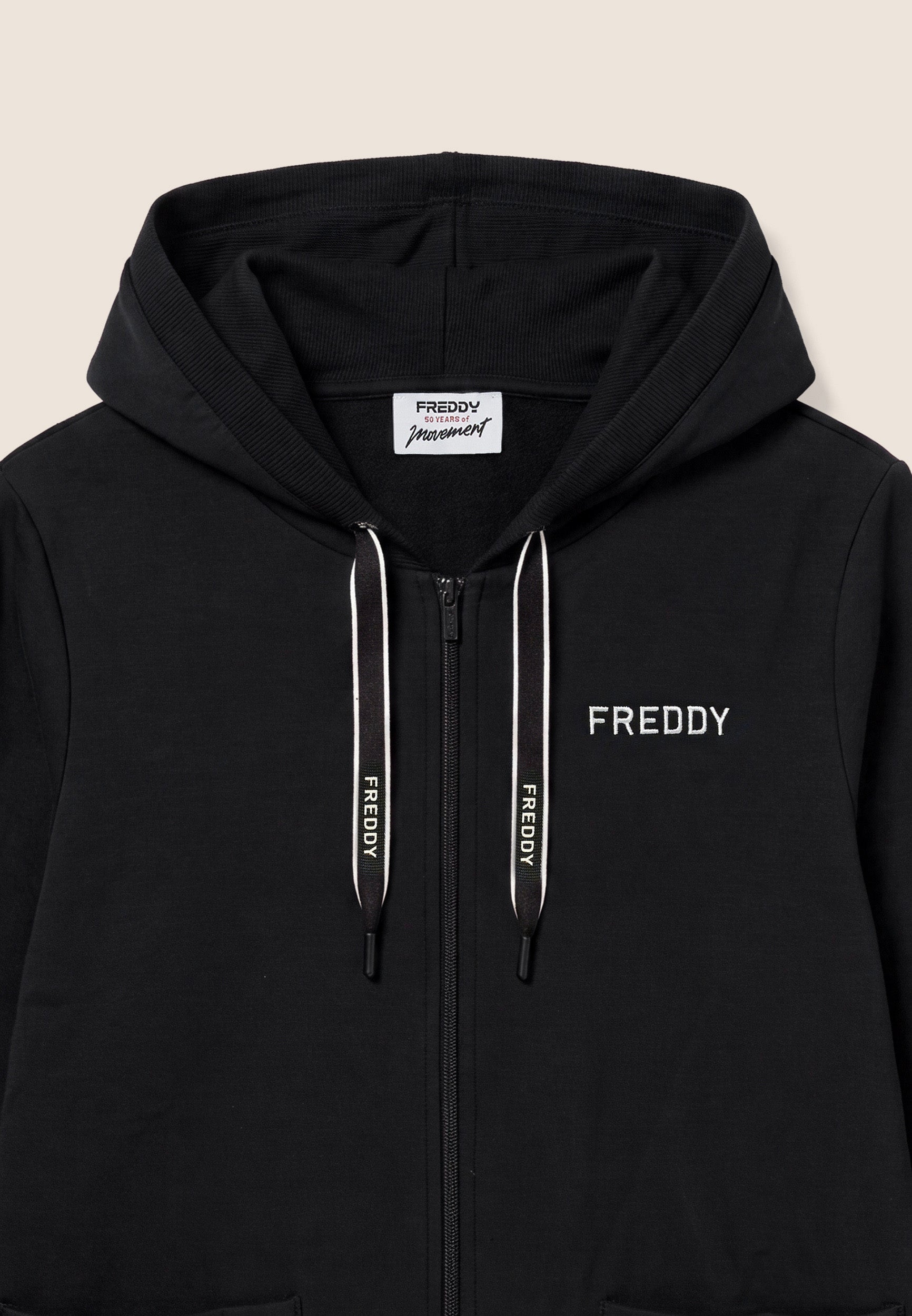 freddy-sweat-femme-full-zip-capuche-poches-regular-fit image 3