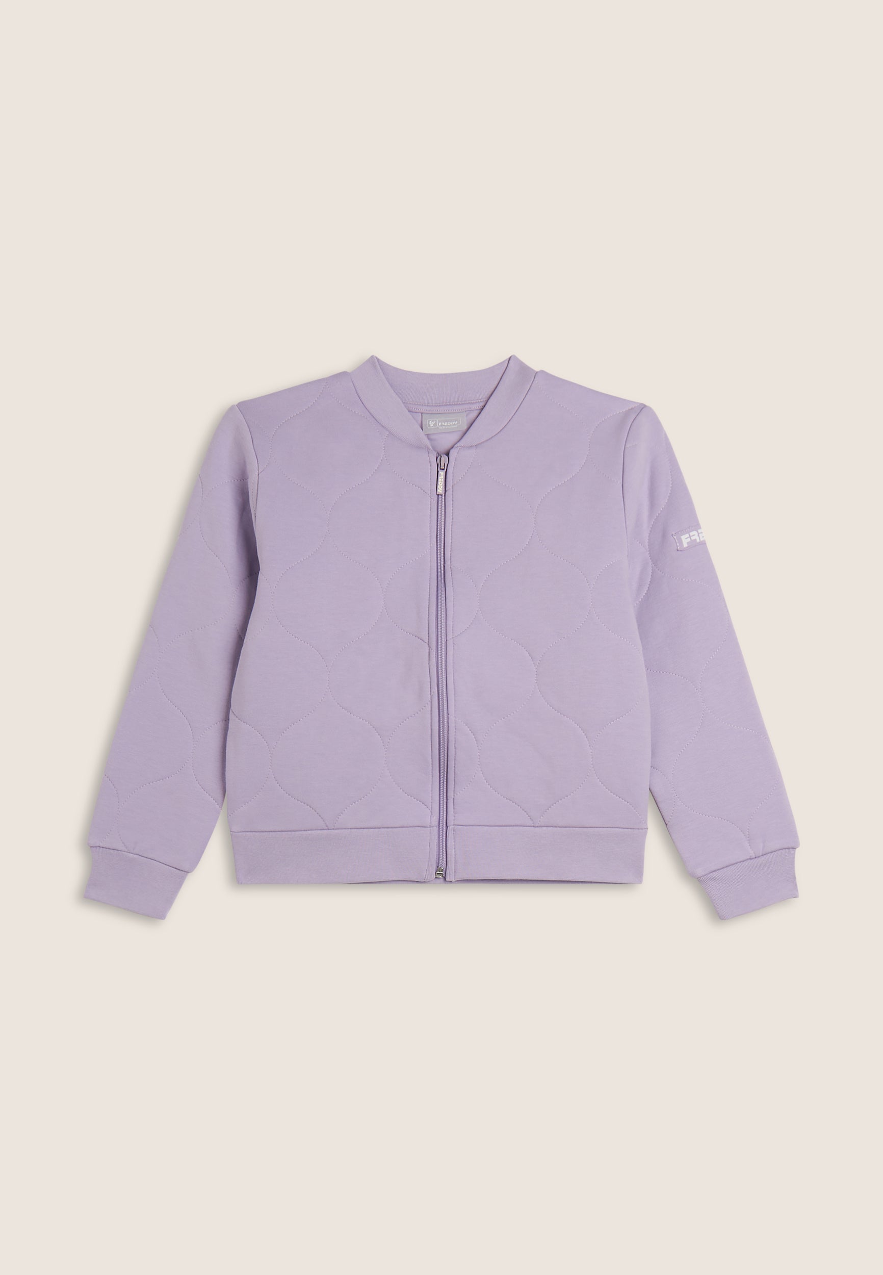 freddy-sweat-fille-zipp-col-bomber-texturis image 4