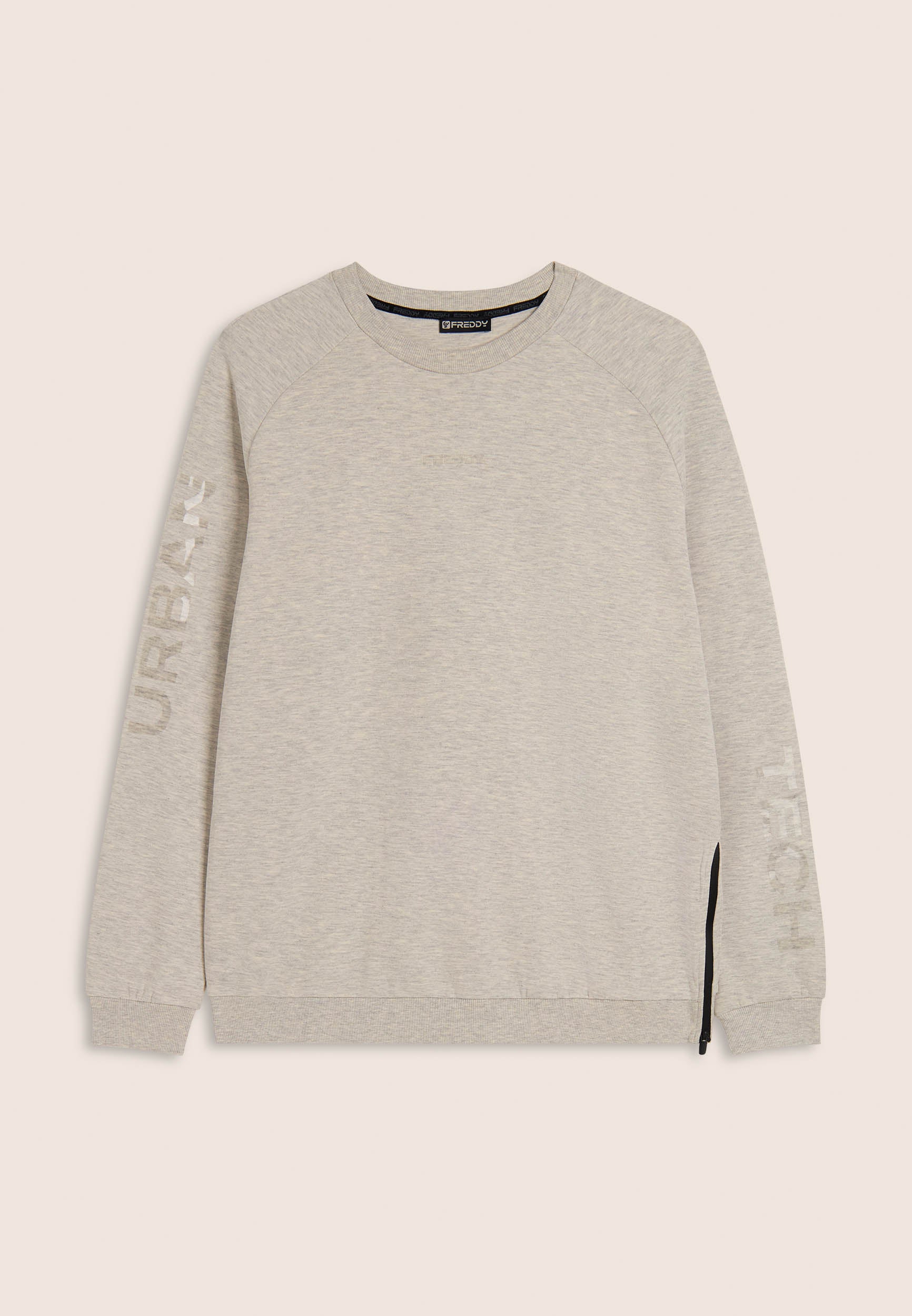 freddy-felpa-uomo-m-lange-zip-lat-rale-imprim-s image 1