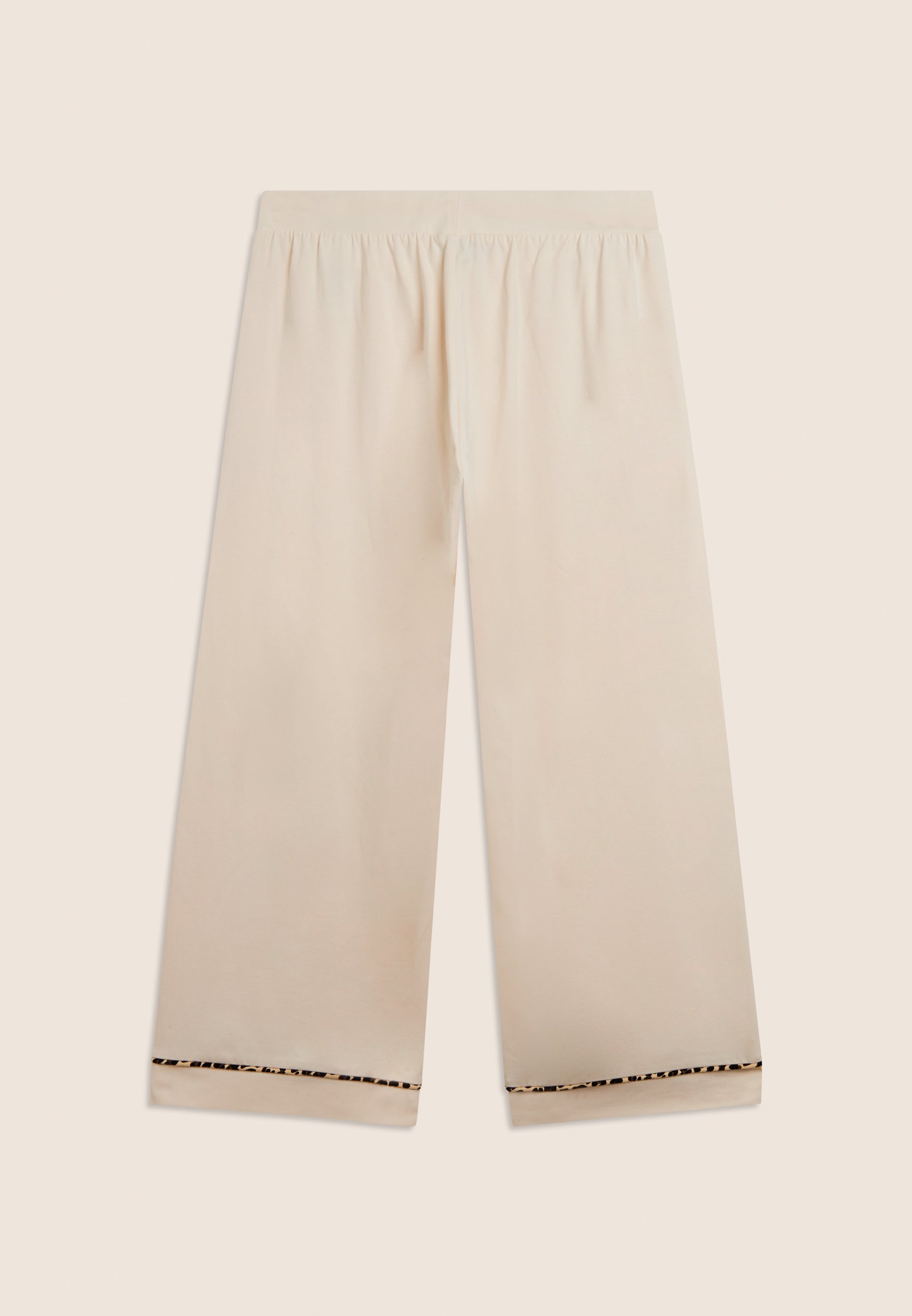 freddy-pantalon-cropped-wide-leg-jersey-coton-insert-animalier image 6