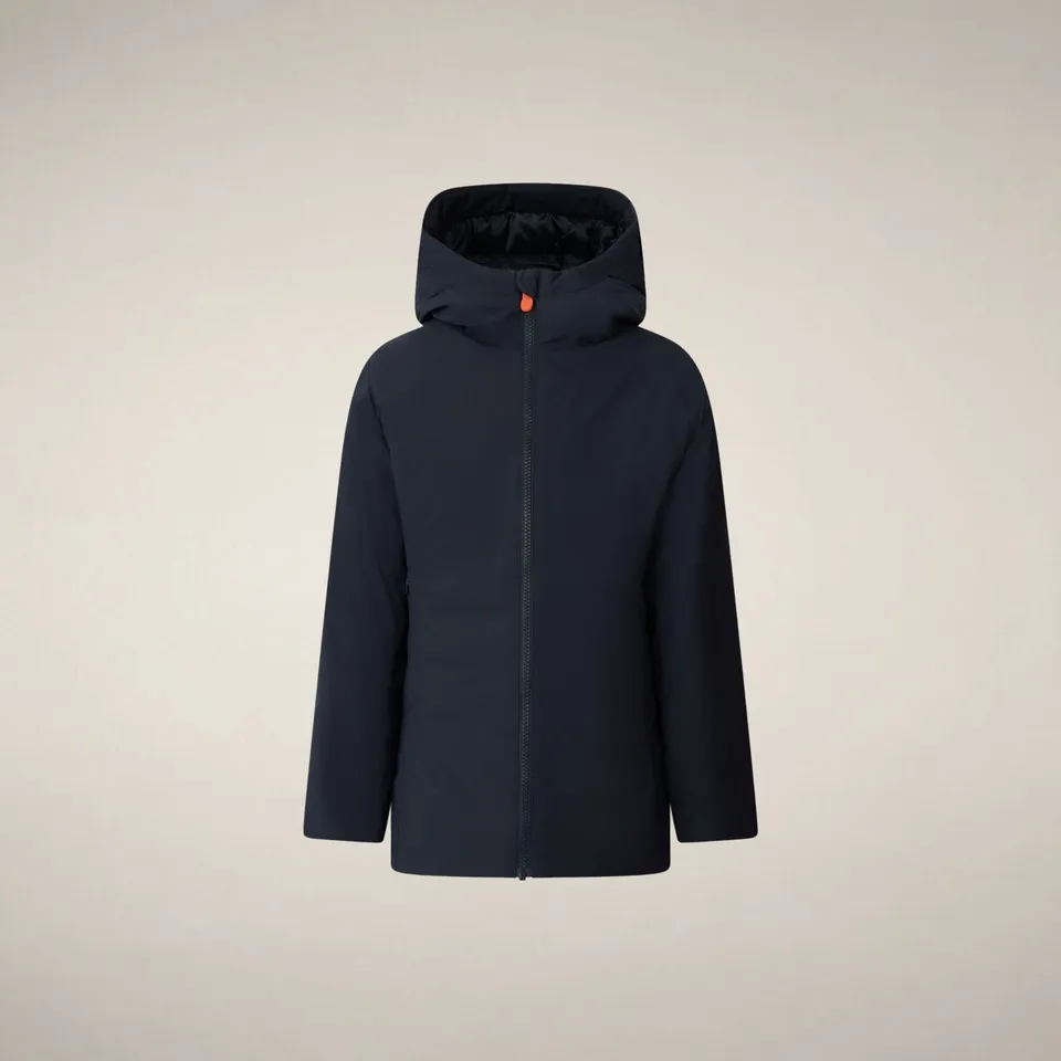 save-the-duck-cassie-parka-fille-bleu-noir image 1