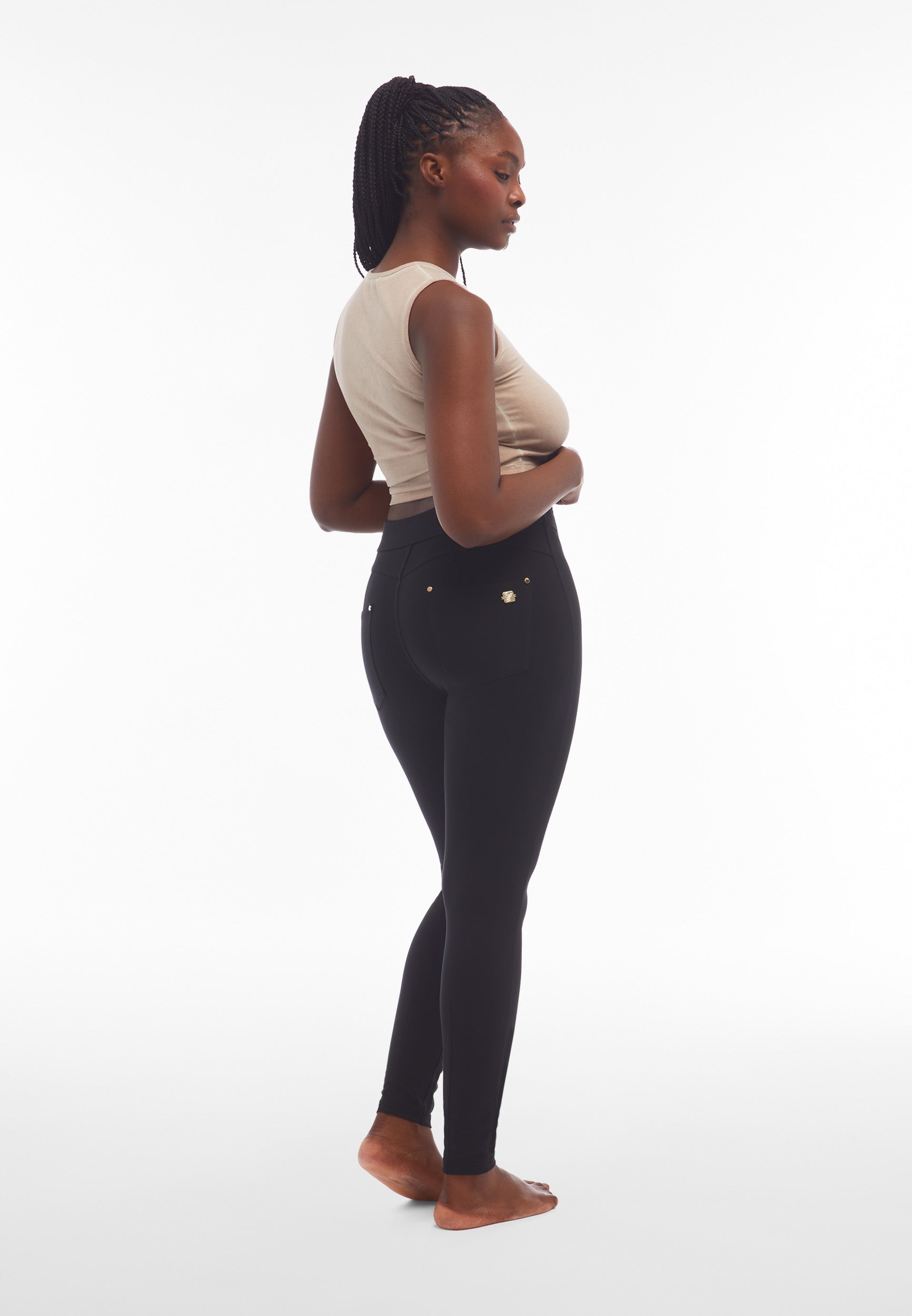 pantalon-freddy-n-o-w-jersey-taille-bustier-couture-centrale image 3