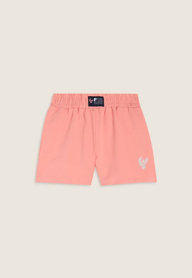 freddy-short-fille-coton-lastique-logo-omino image 1