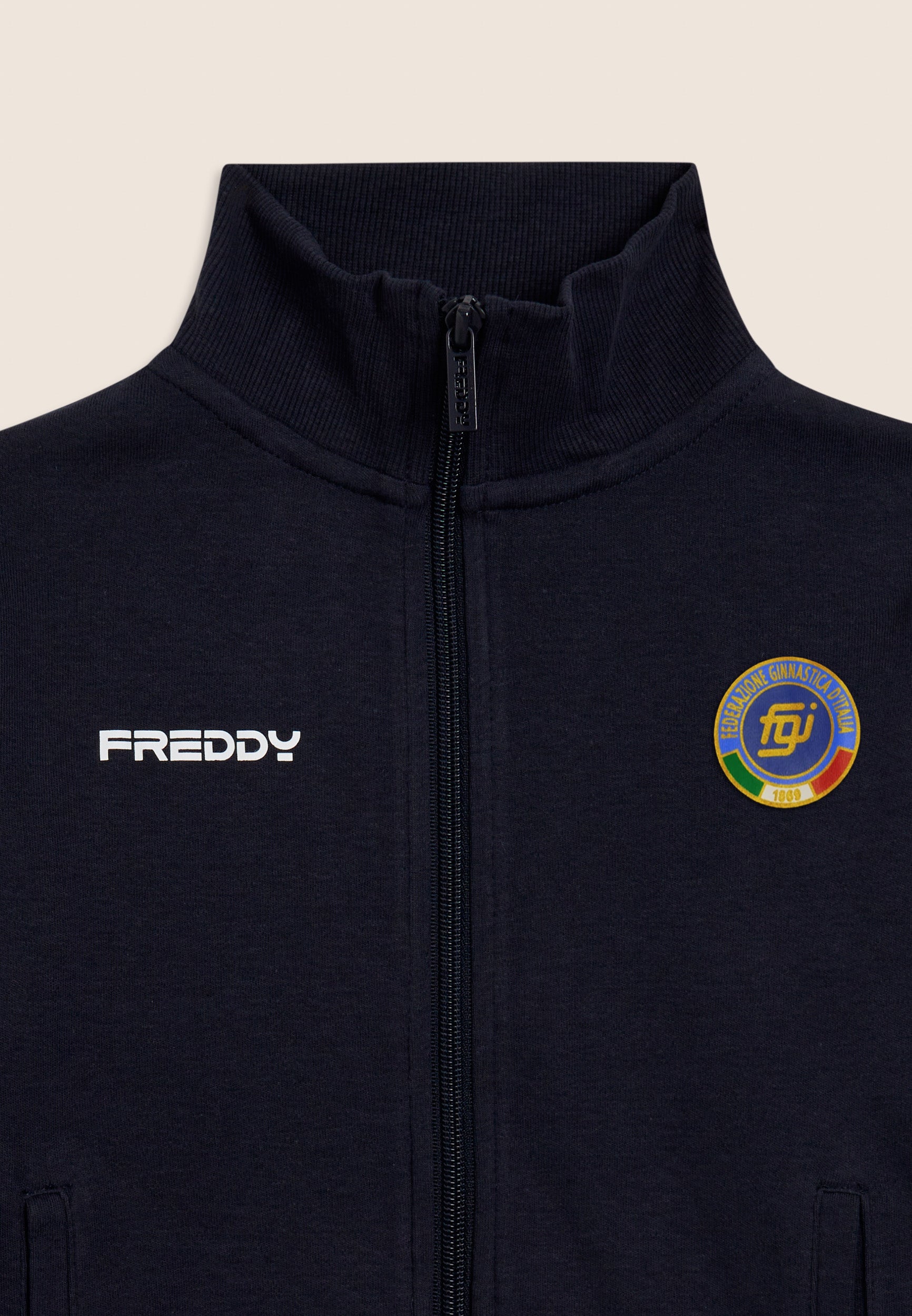 freddy-fgi-surv-tement-fille-zip-col-haut-merchandise-officiel image 2