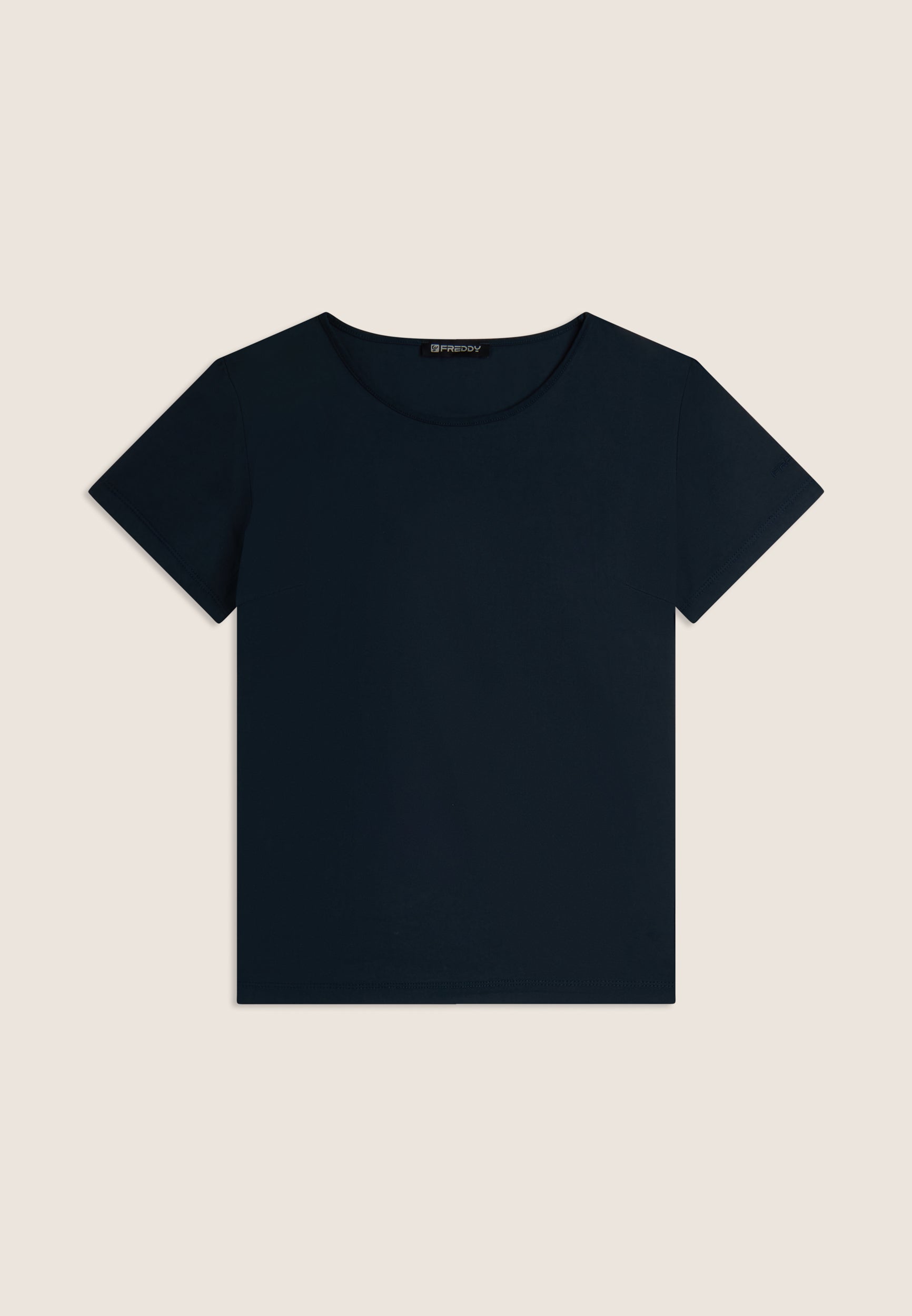 t-shirt-freddy-regular-femme-coton-stretch-manches-courtes image 1