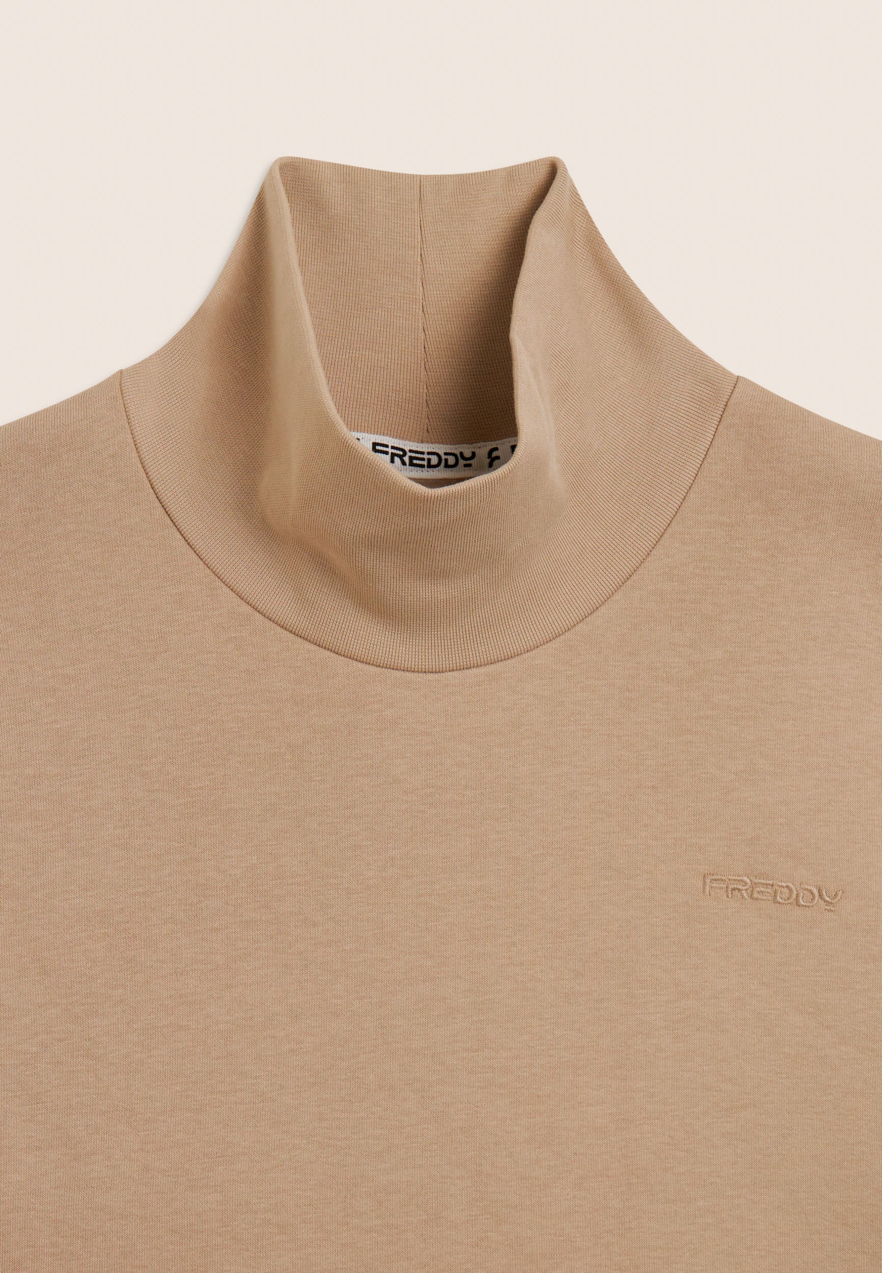 sweat-homme-freddy-col-montant-tricot-tress image 3