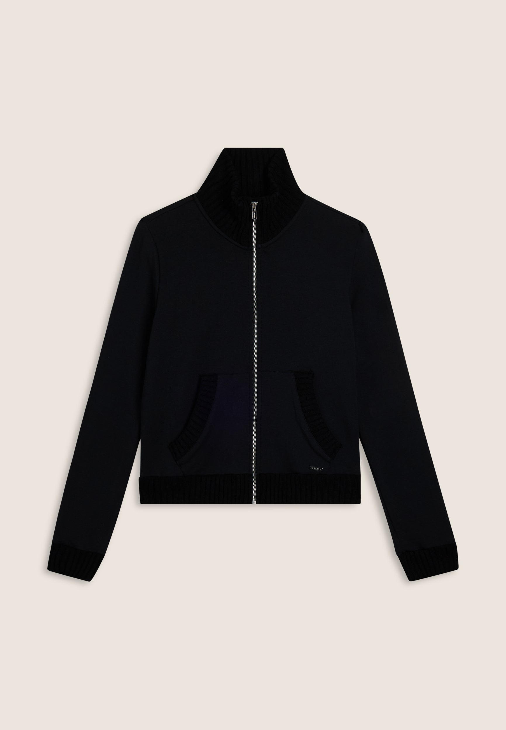 freddy-sweat-femme-slim-zipp-col-haut-tricot image 5