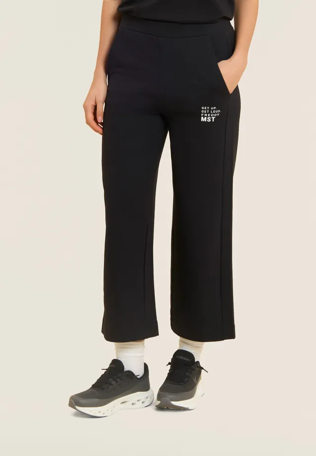 freddy-pantalon-sport-wide-leg-cropped-freddy-mst image 1