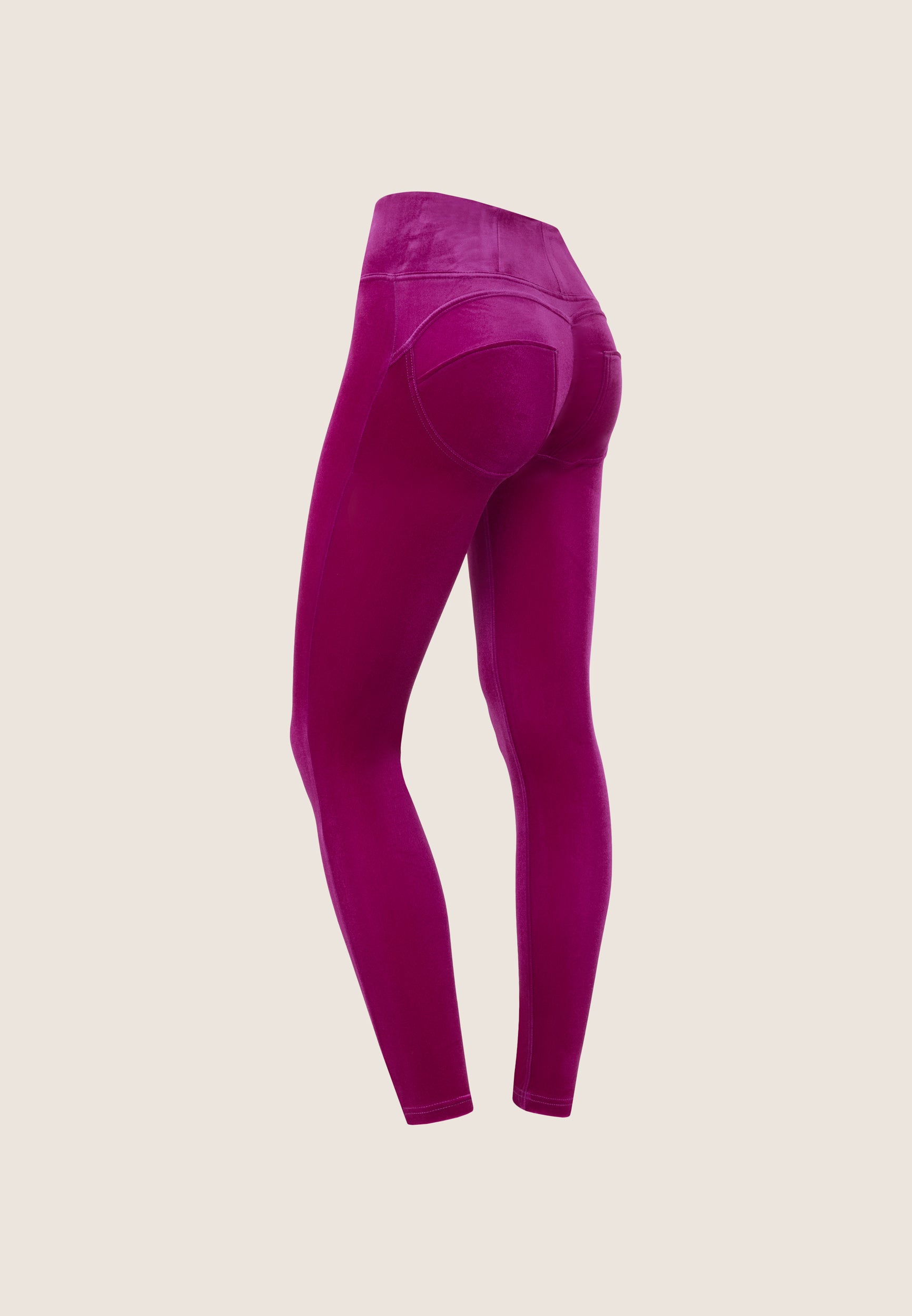 pantalon-freddy-wr-up-superskinny-taille-haute-effet-velours image 5
