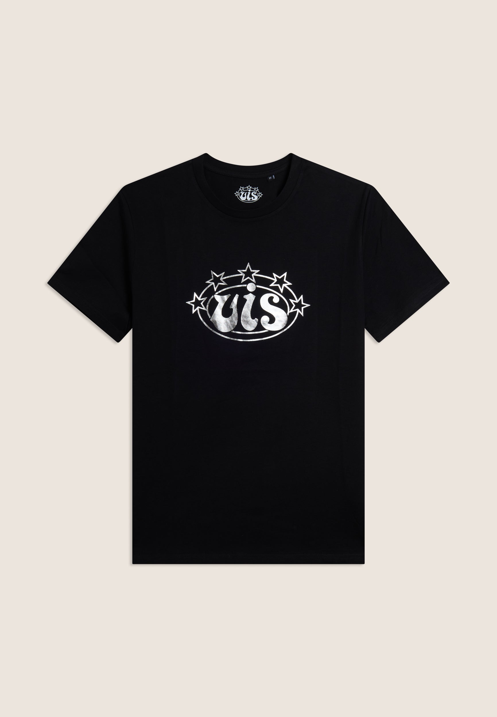 freddy-t-shirt-homme-col-rond-coton-logo-vis-argent image 1
