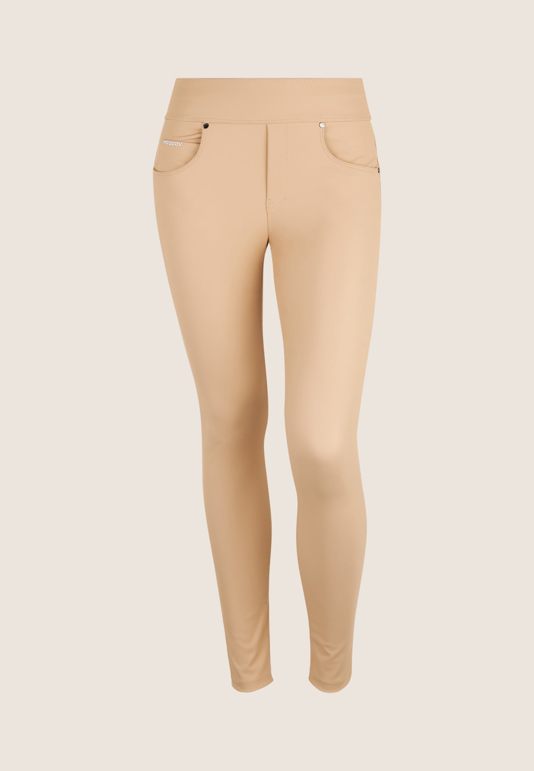 freddy-n-o-w-pantalon-skinny-similpelle-matt image 4