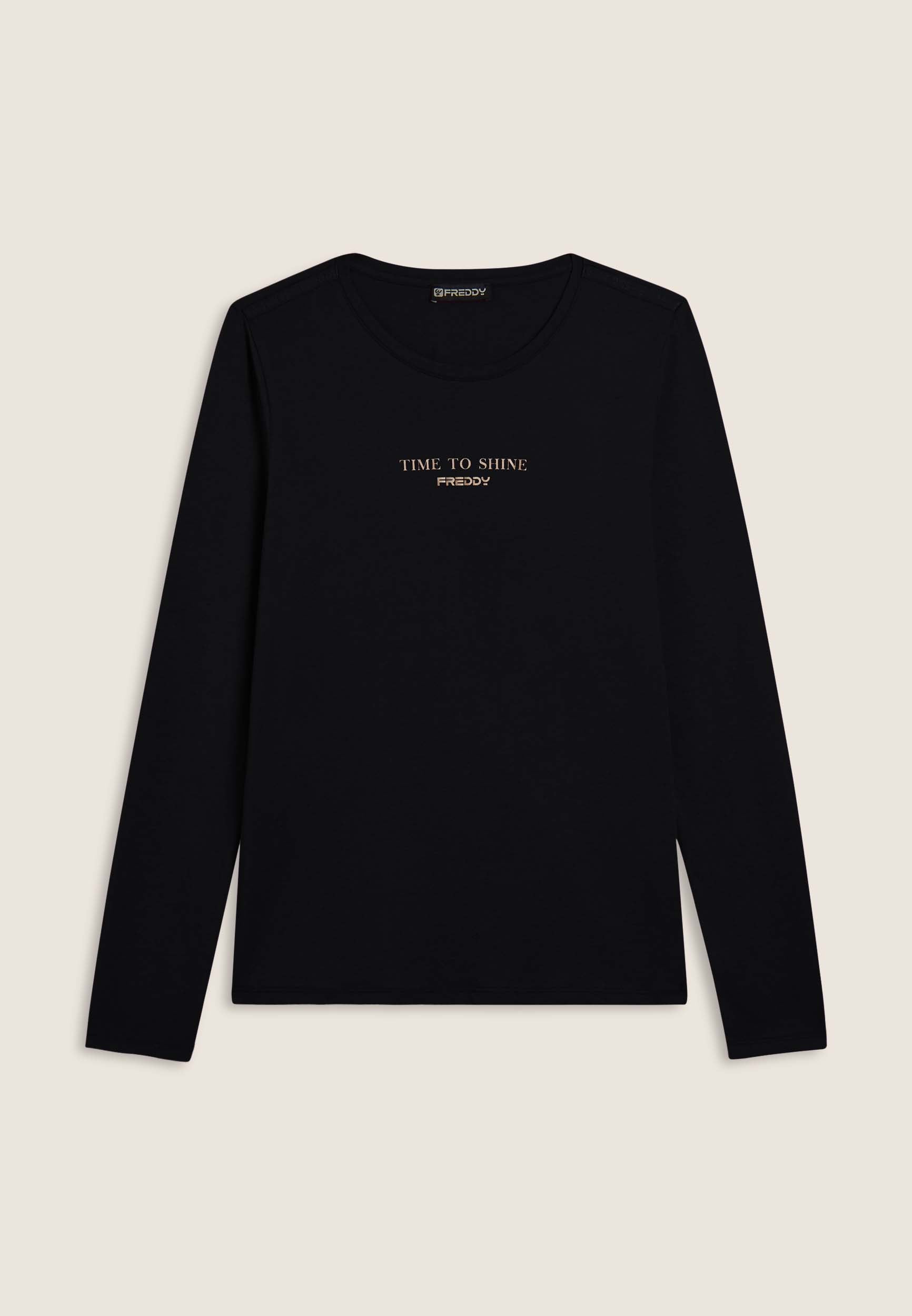 freddy-t-shirt-manches-longues-femme-time-to-shine image 8
