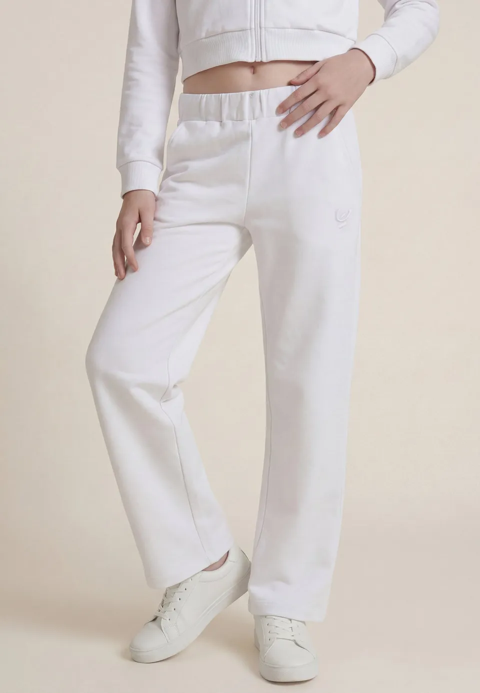 freddy-pantalon-sport-jambe-droite-fille-french-terry image 1