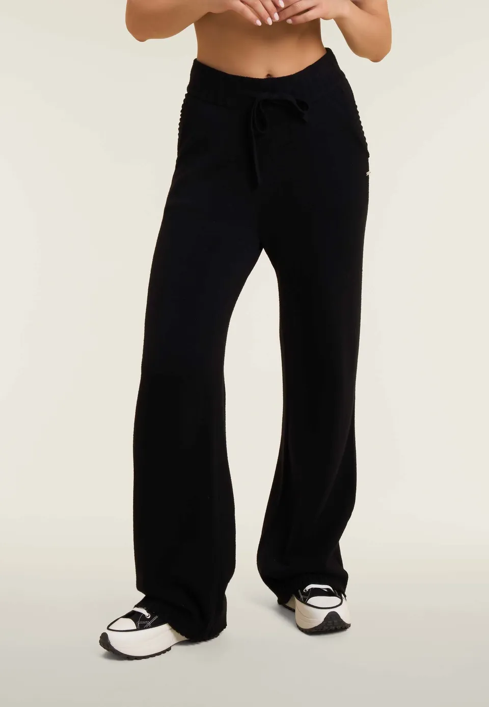freddy-pantalon-femme-wide-leg-tricot-tresses image 1