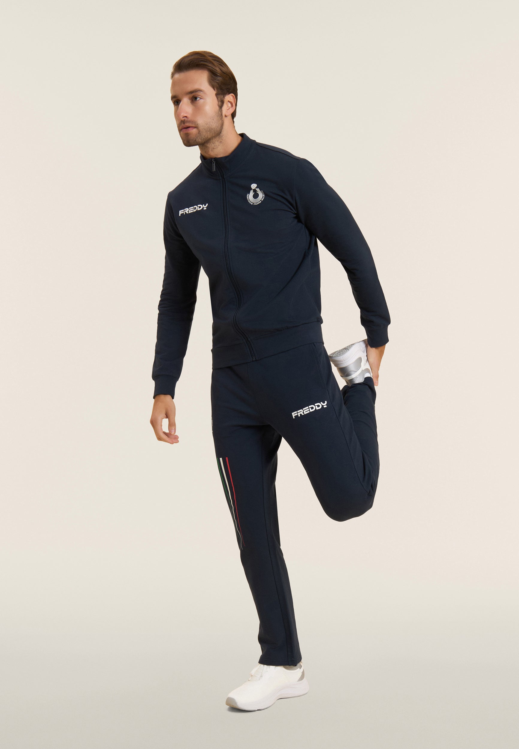 freddy-fipav-full-zip-homme-sweat-zipp-coton-bielastique-arbitres image 3
