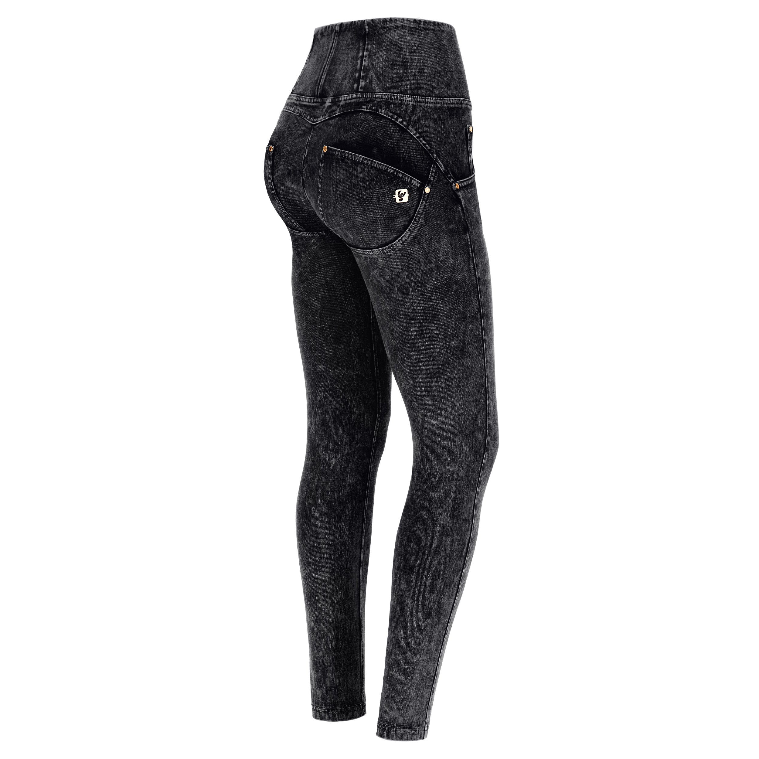jean-freddy-wr-up-taille-haute-bull-denim-marble-wash image 7