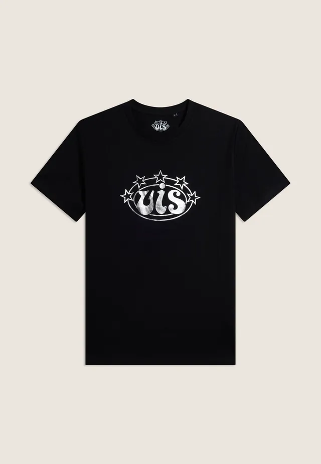 freddy-t-shirt-homme-col-rond-coton-logo-vis-argent image 1