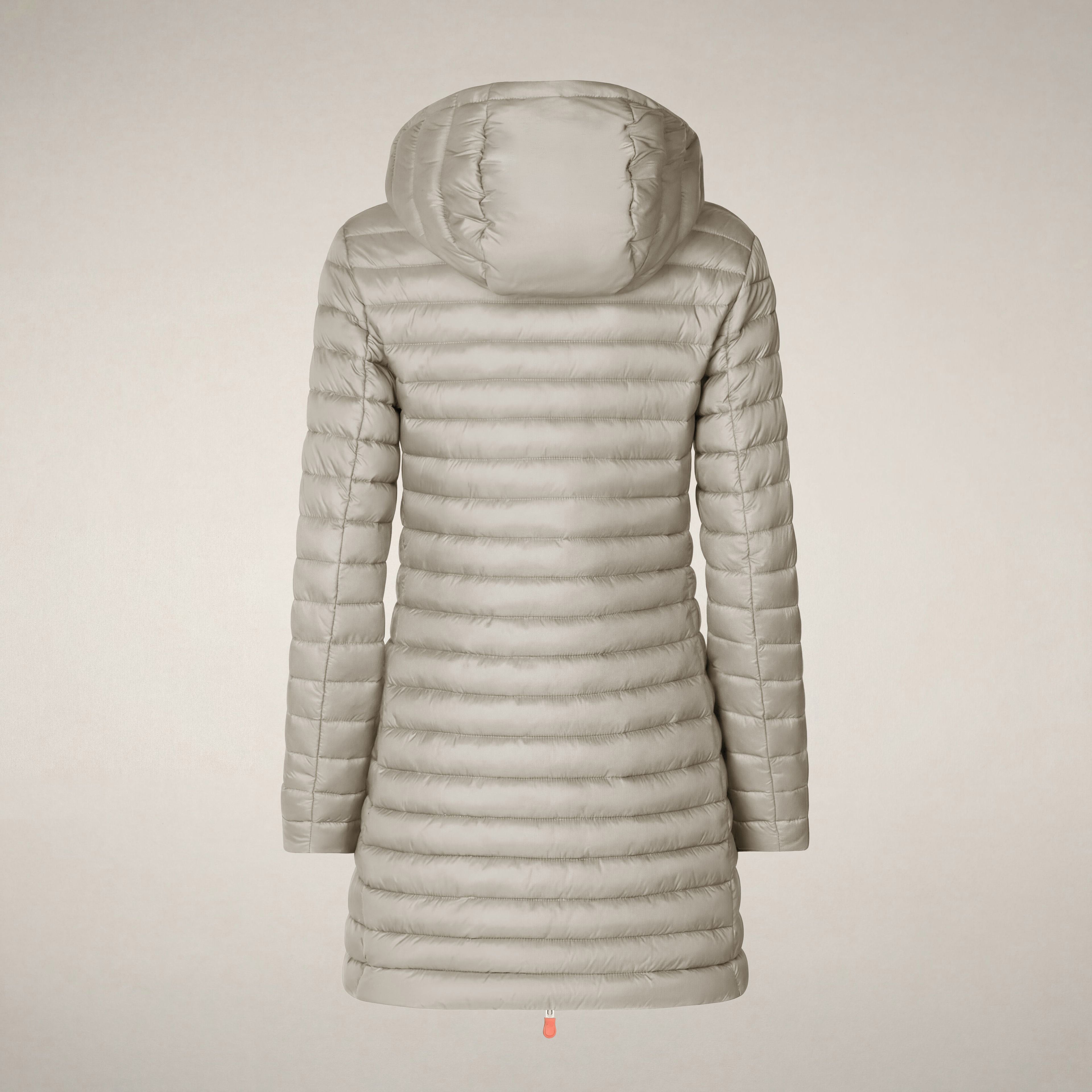 save-the-duck-bryanna-doudoune-longue-femme-beige-chiaro image 4
