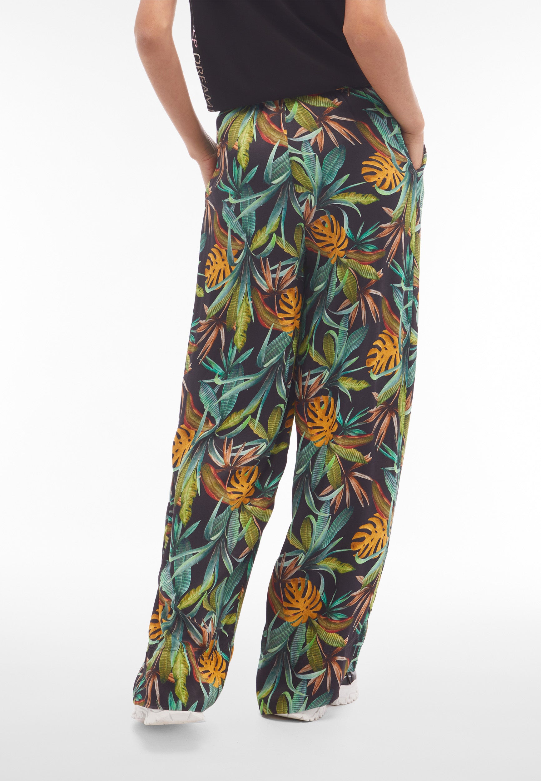 freddy-pantalon-culotte-large-en-viscose-imprim-tropical image 3
