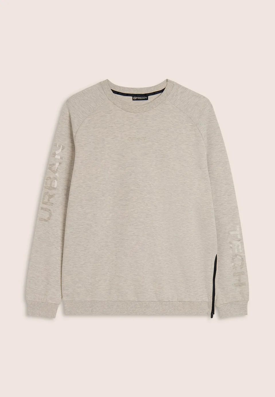 freddy-felpa-uomo-m-lange-zip-lat-rale-imprim-s image 1