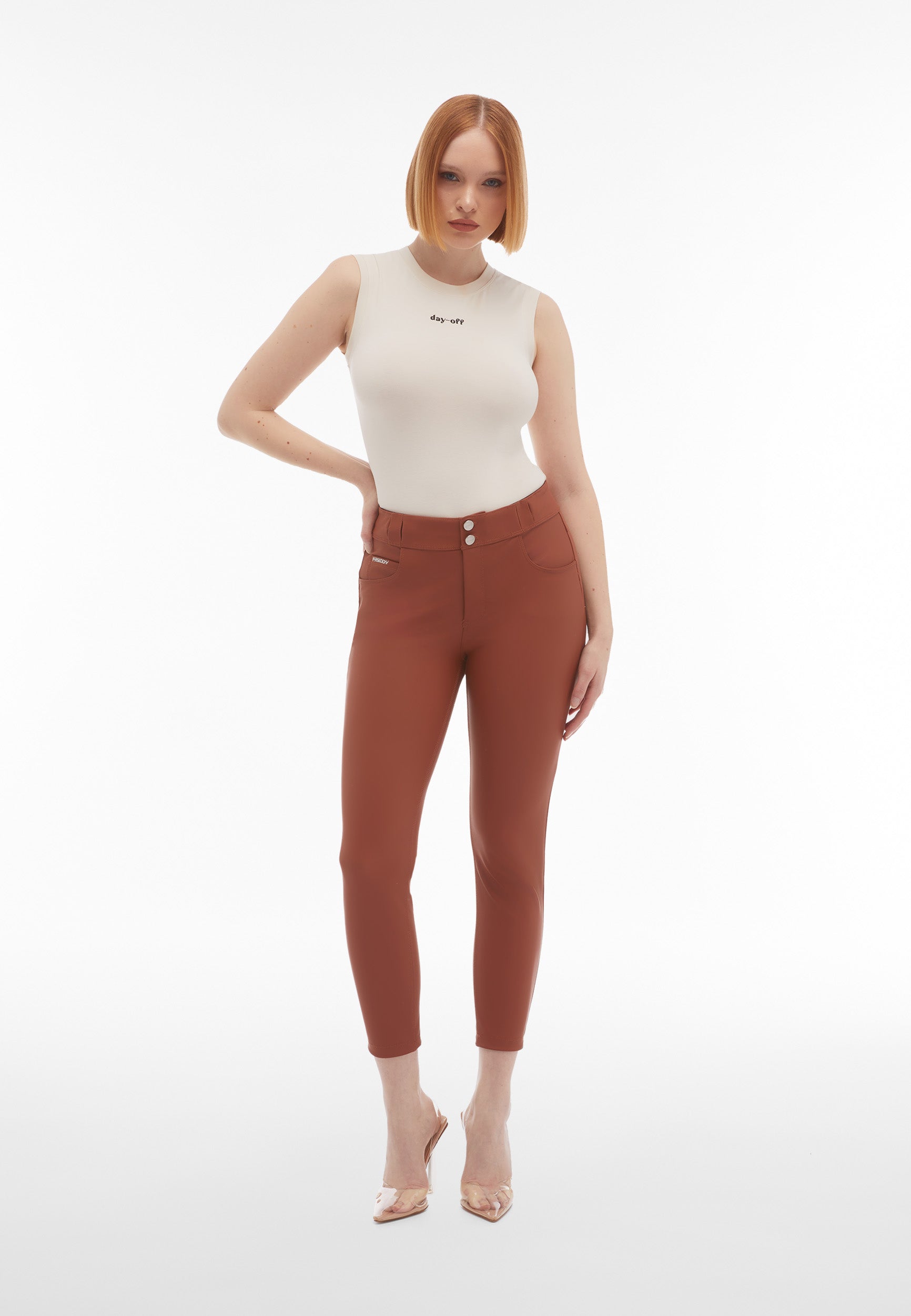 freddy-n-o-w-pantalon-superskinny-similpelle-co-taille-moyenne image 2