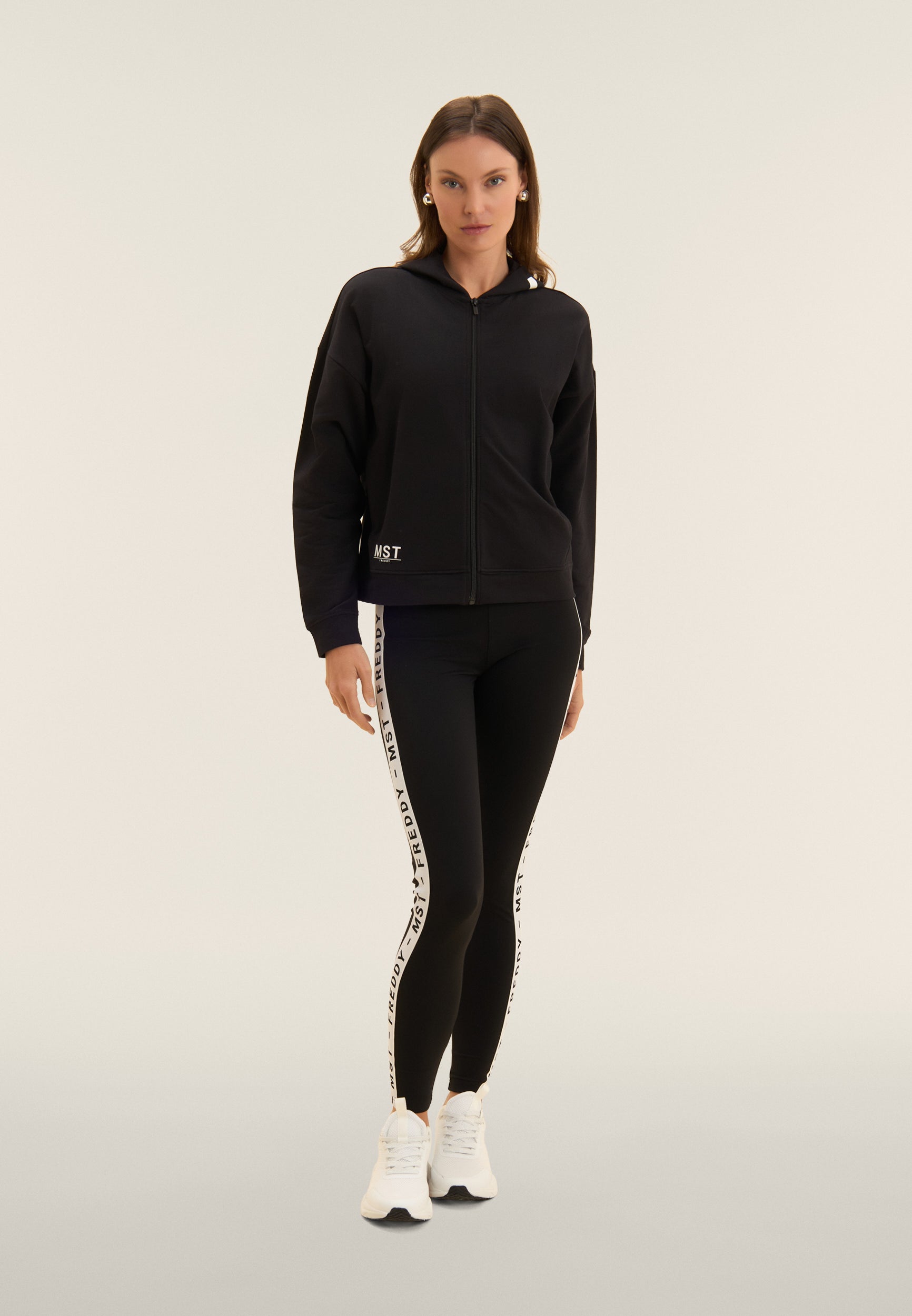 freddy-sweat-cropped-capuche-zip-imprim-mst image 2