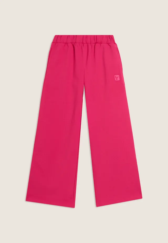 freddy-pantalon-junior-wide-leg-coton-logo-gomm image 1