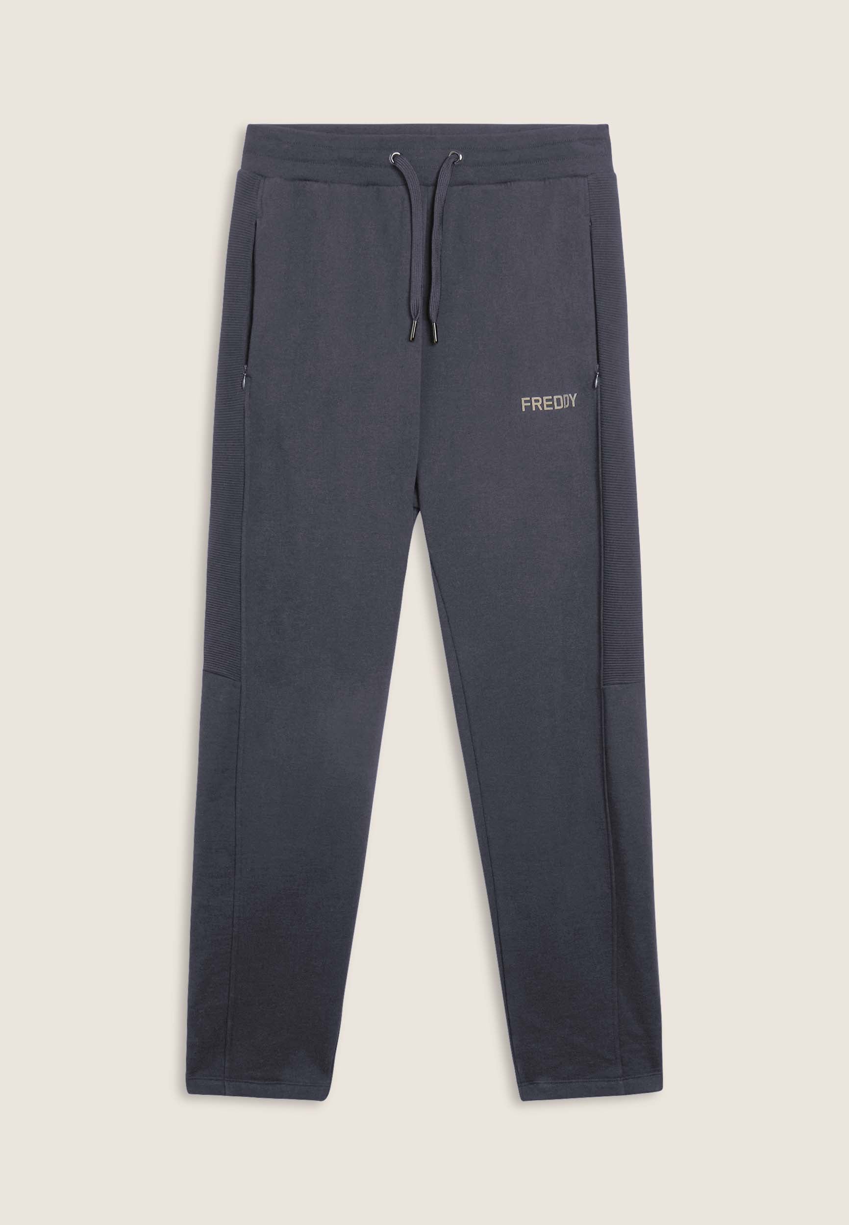 freddy-pantaloni-uomo-felpa-inserti-rigati-regular image 8