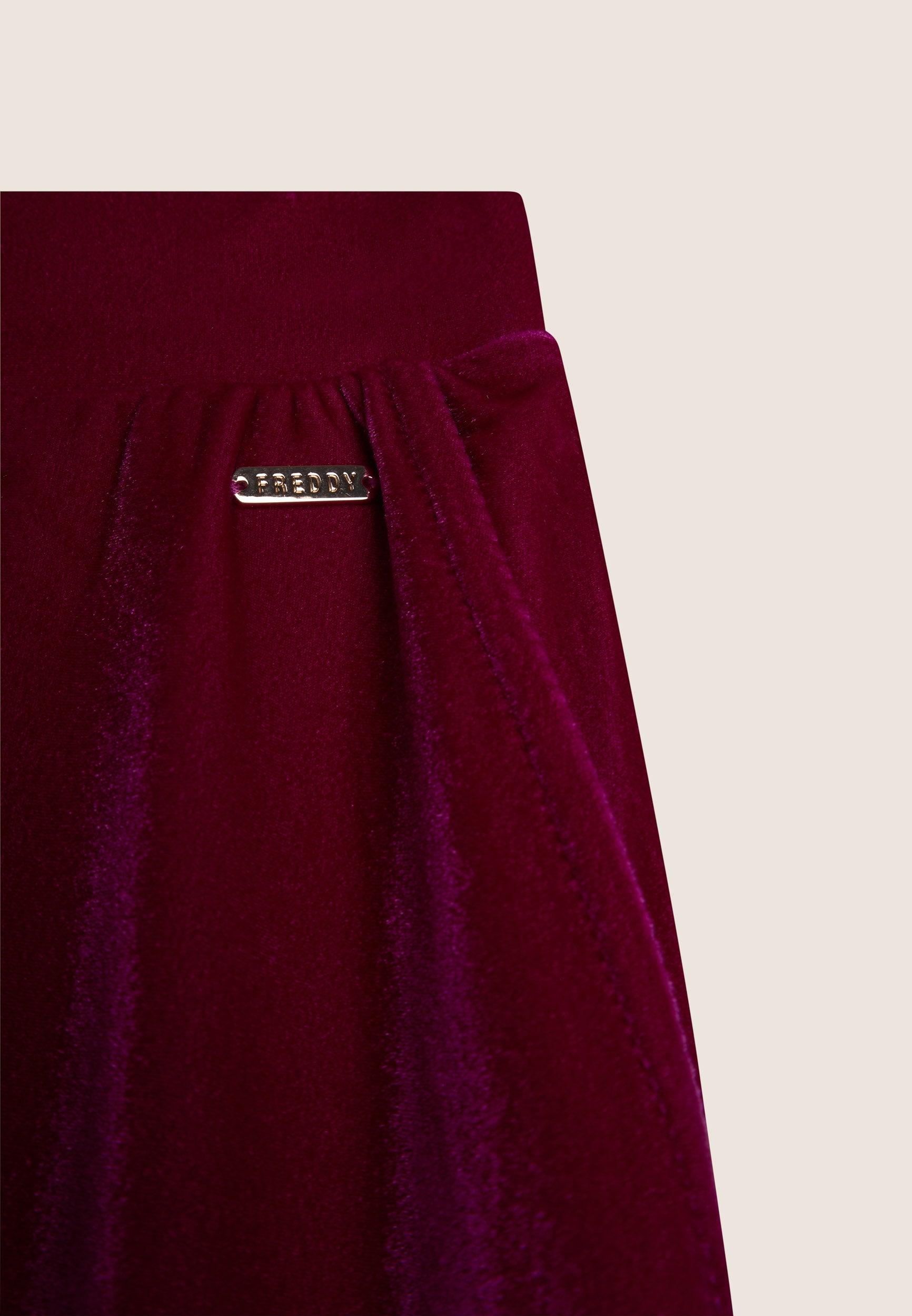 freddy-pantalon-wide-leg-femme-comfort-tissu-lurex image 6